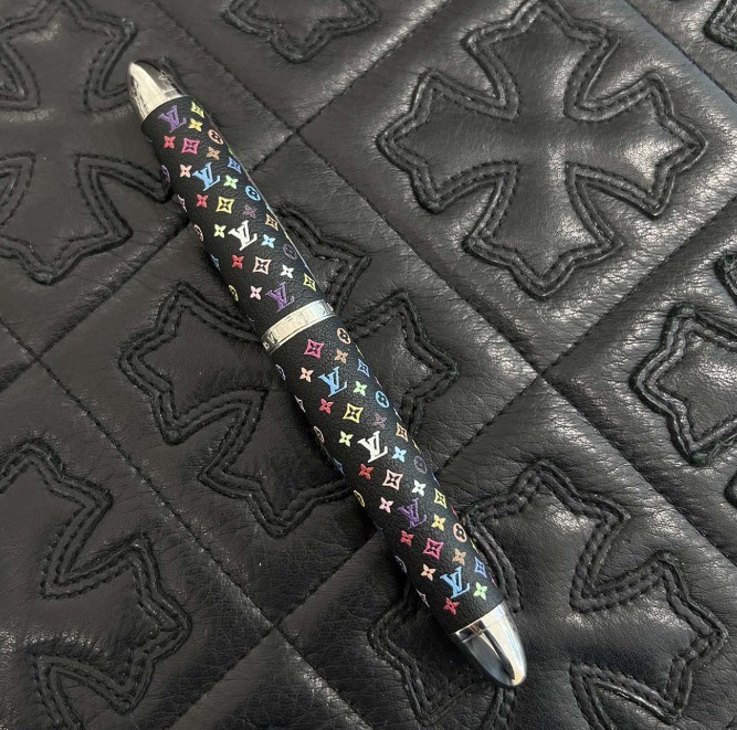 Louis Vuitton Takashi Murakami Monogram Multicolor Rollerball Pen GI1314 Unused