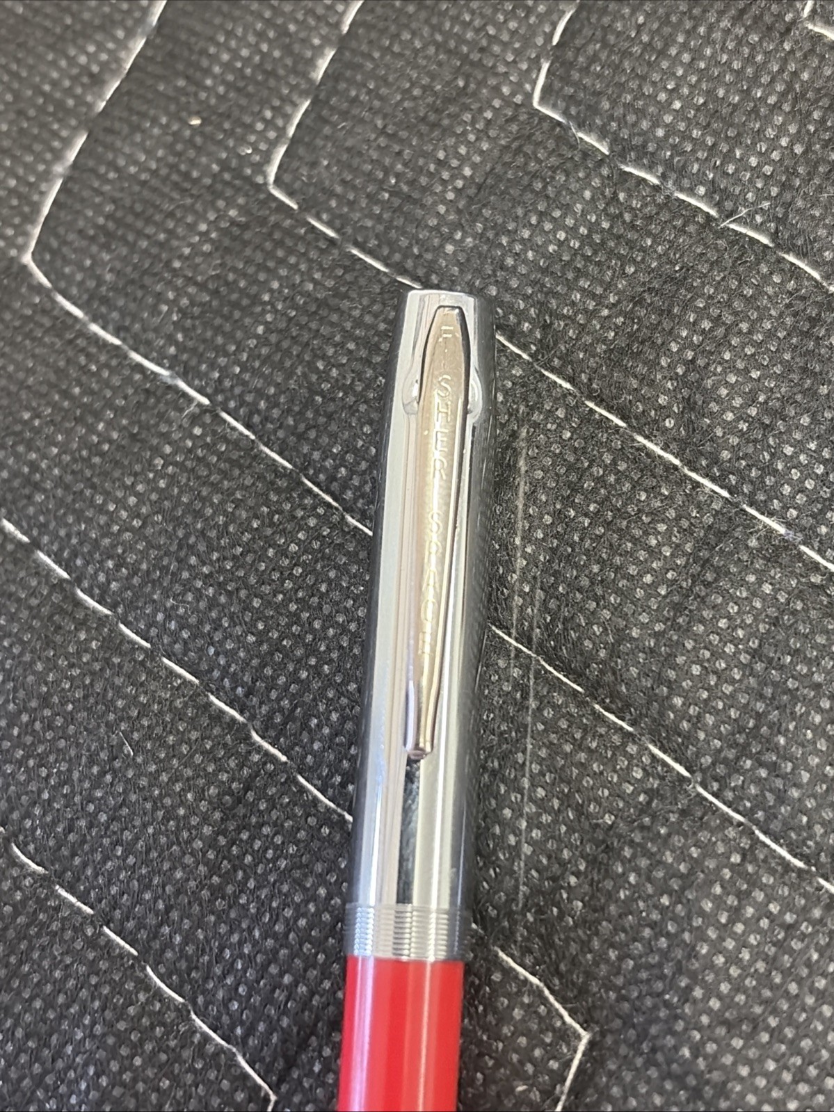 Star Trek Fisher Space Pen Ball Point Black Ink 1992 Red NASA – Writes Fine!