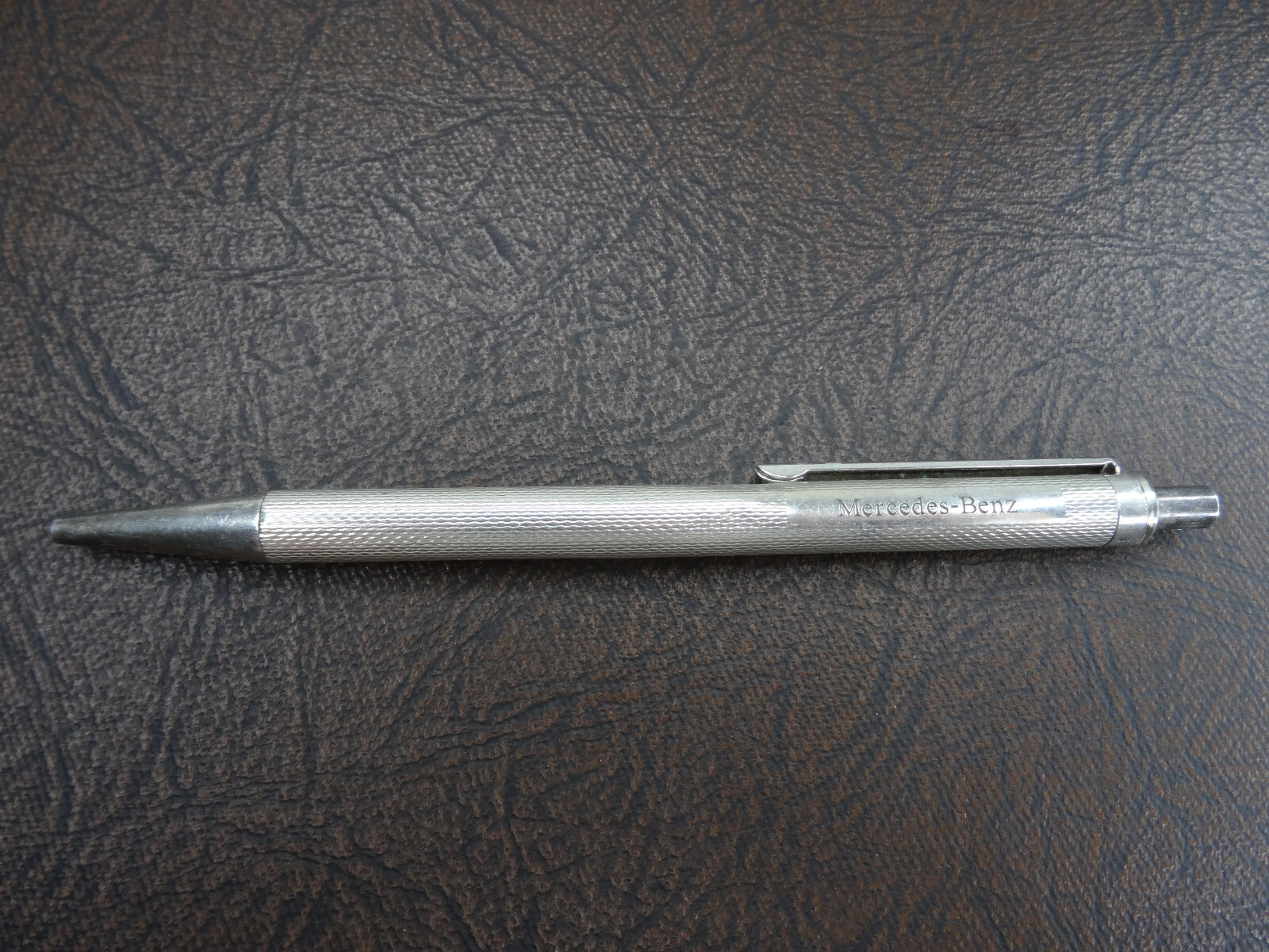 Mercedes Benz Vintage Silver Ballpoint Pen