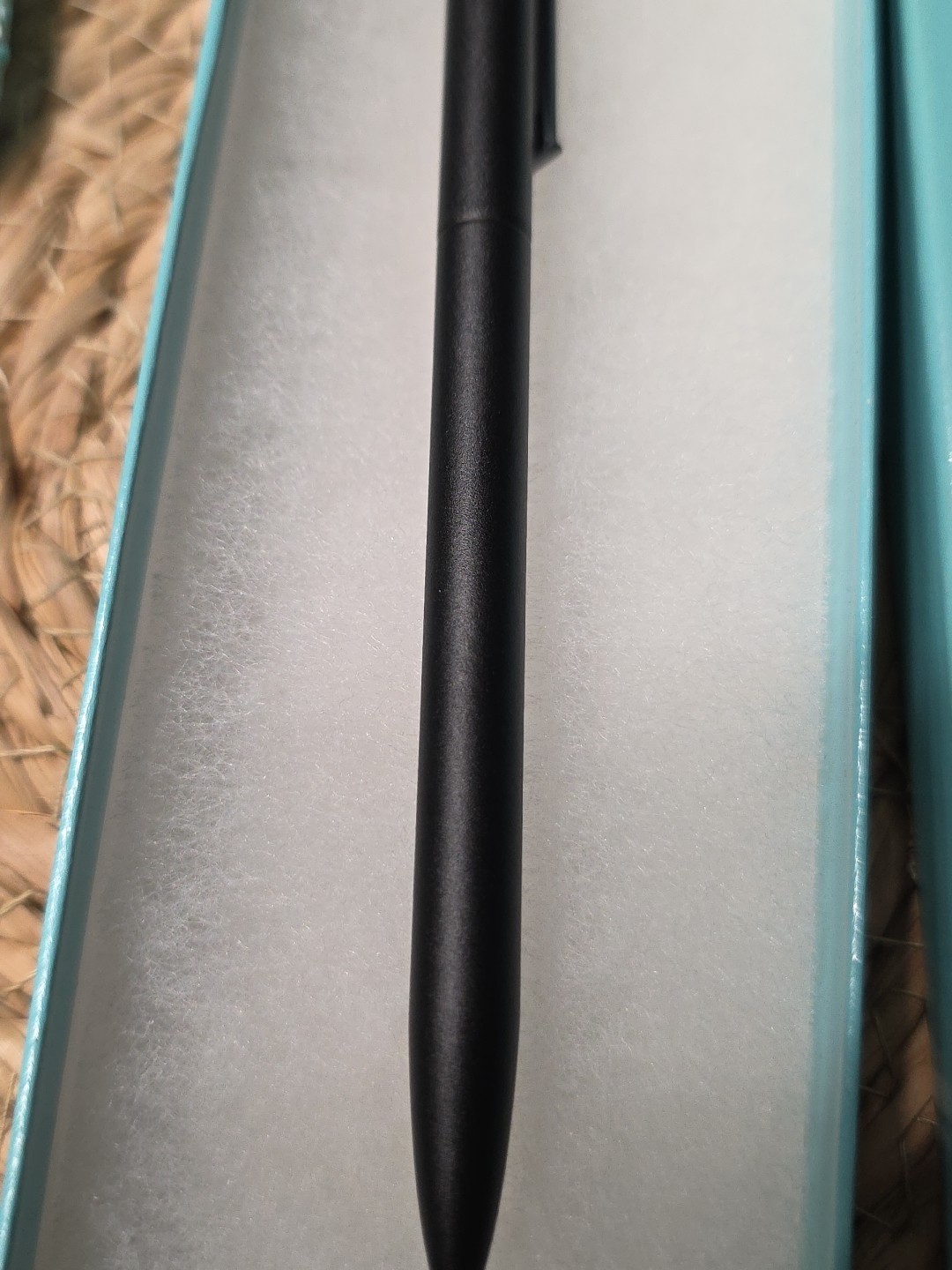 Tiffany & Co. Pen T Clip Black Enamel Sterling Silver 925 Clip Replace Ink NIB