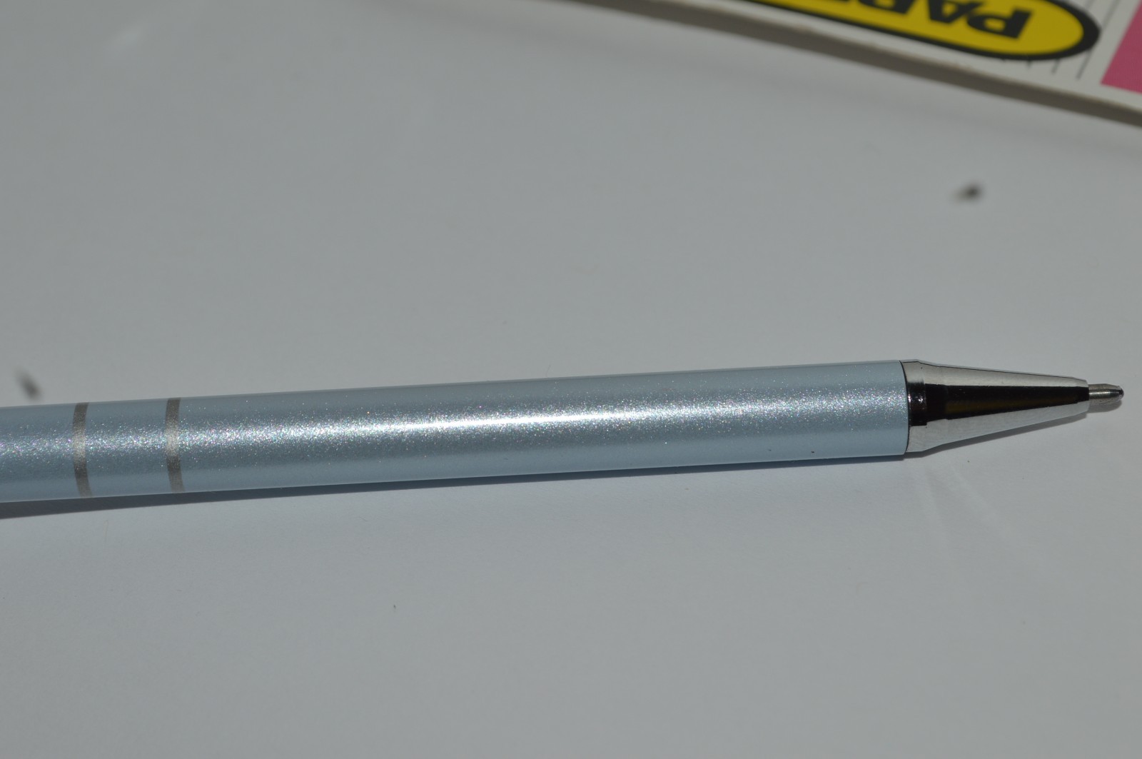 PAPER MATE Limited Edition Ball Pen Pearlescent Gray Made In Japan 1993 MIP