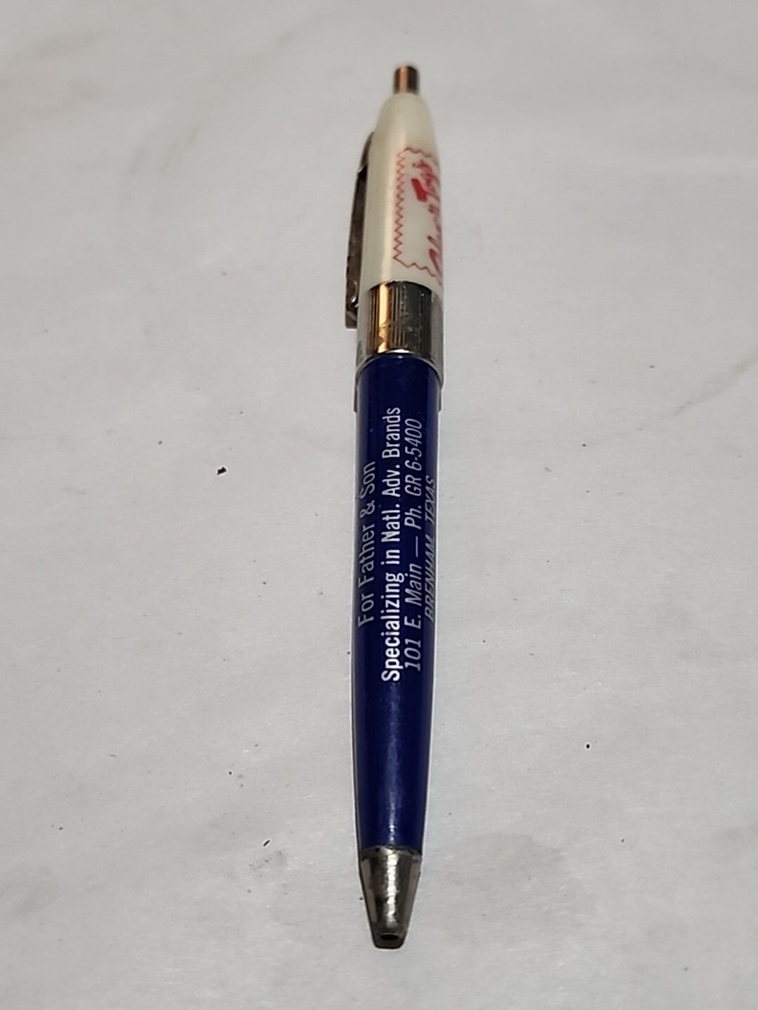 Vintage Tucker Ballpoint Pen Bode & Tonn Celluloid Relax-N-Togs A91