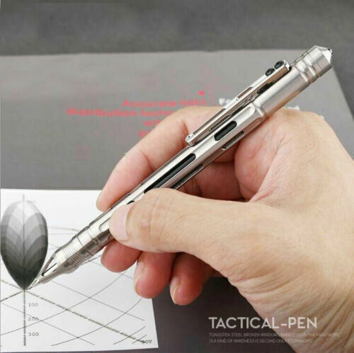TC4 Titanium 0.5mm mechanical Pencil Pen EDC Tools Pocket Multi Tactical Pen New
