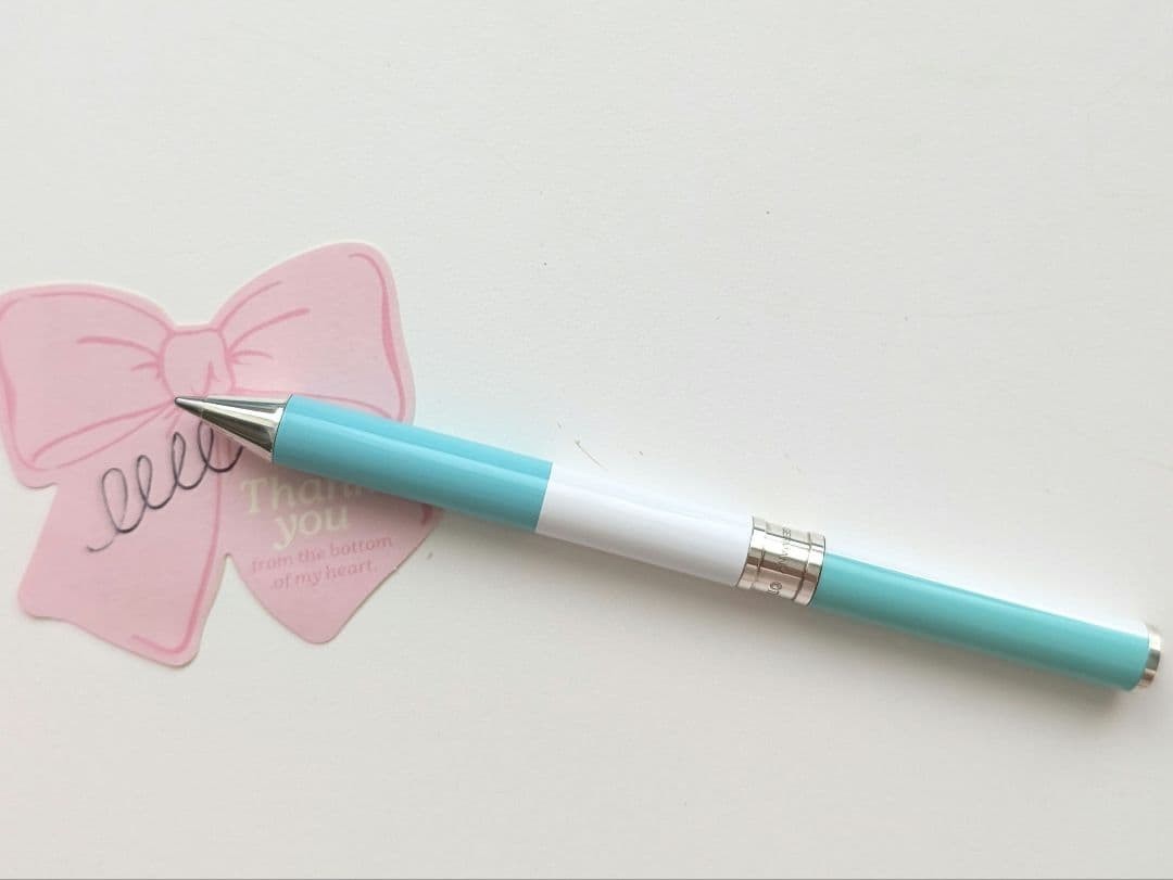 Tiffany & Co. Ballpoint Pen Enamel Blue White 925 silver Black ink