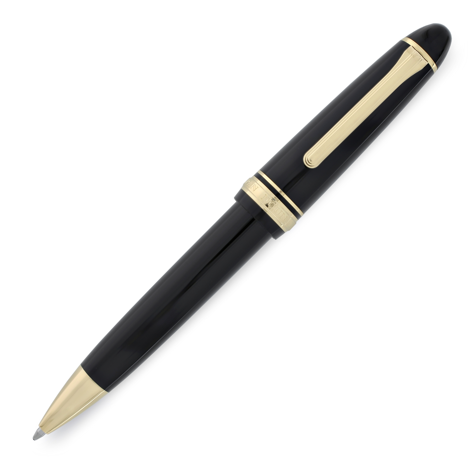 Sailor 1911 Large Ballpoint Pen- Black Gold Trim (16-1009-620) New in box