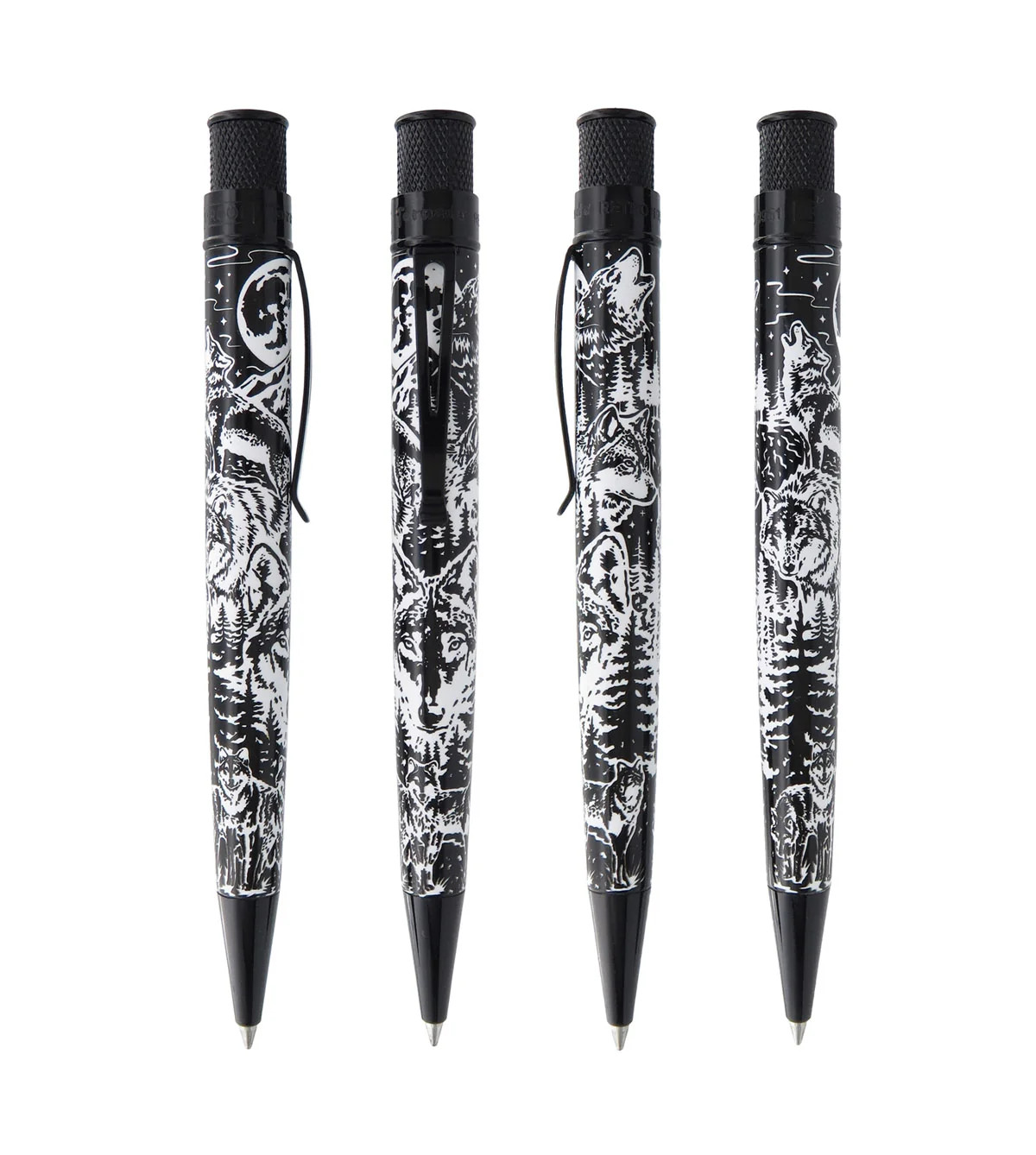 Retro 51 Tornado Ballpoint Pen, Wolf Rescue