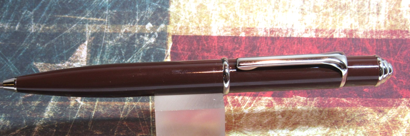 TERZETTI BLUE CROWN BALLPOINT PEN+ POUCH-HEAVY METAL -LTD EDITION