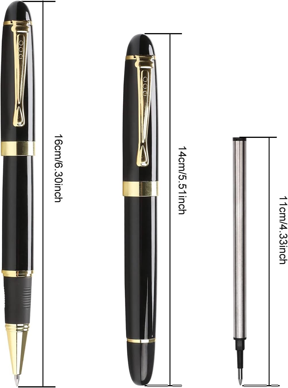 Luxury Ballpoint Pens Nice Ball Pen Best Gift for Men Professional Executive Off