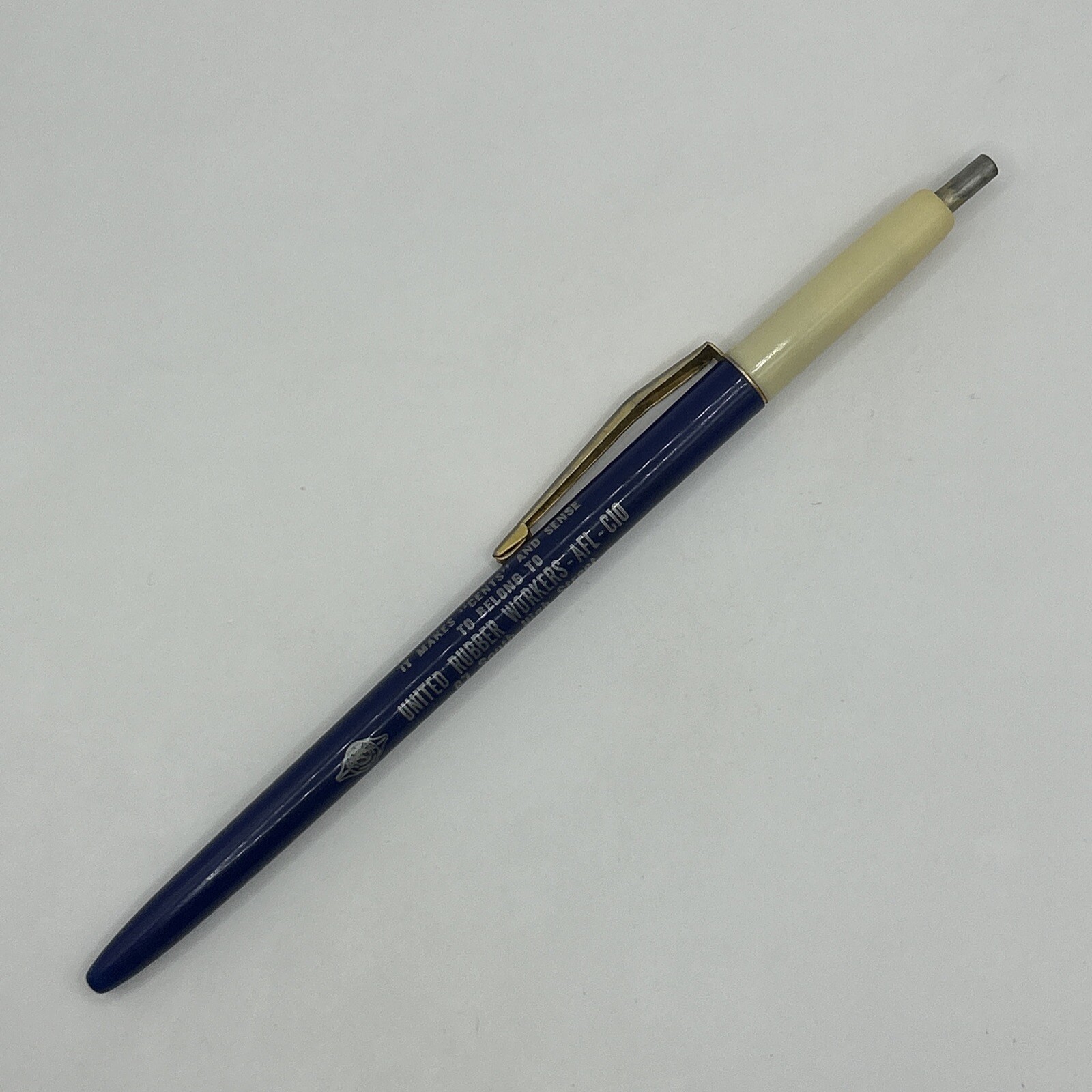 VTG Ballpoint Pen United Rubber Workers AFL-CIO Akron Ohio