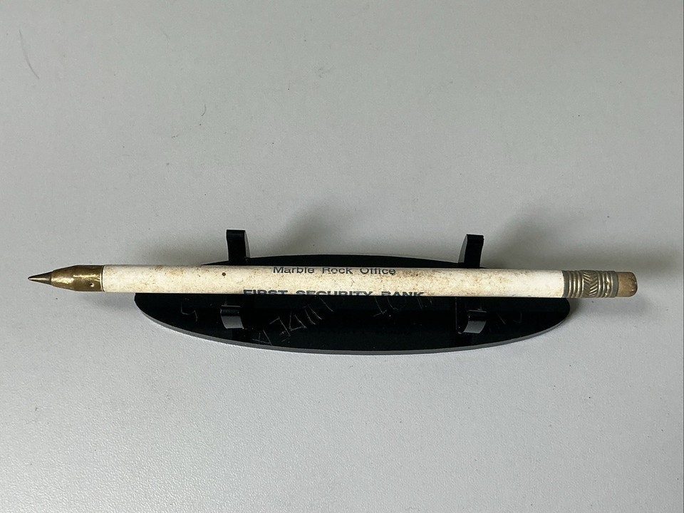 Vintage Ballpoint Pen First Security Bank And Trust Co Charles City Iowa