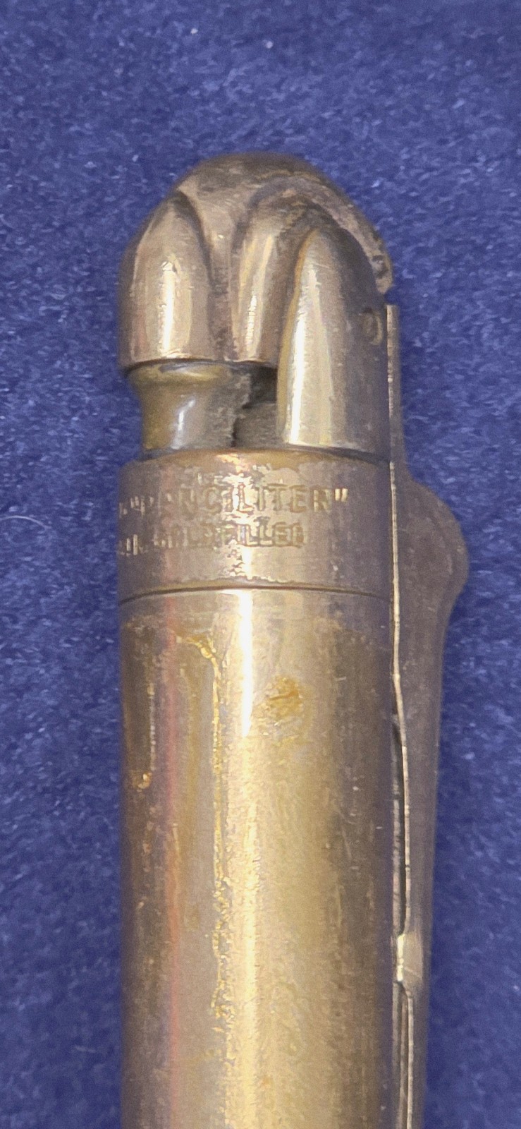 Vintage Ronson Pen Lighter 1-20 14k Gold Filled