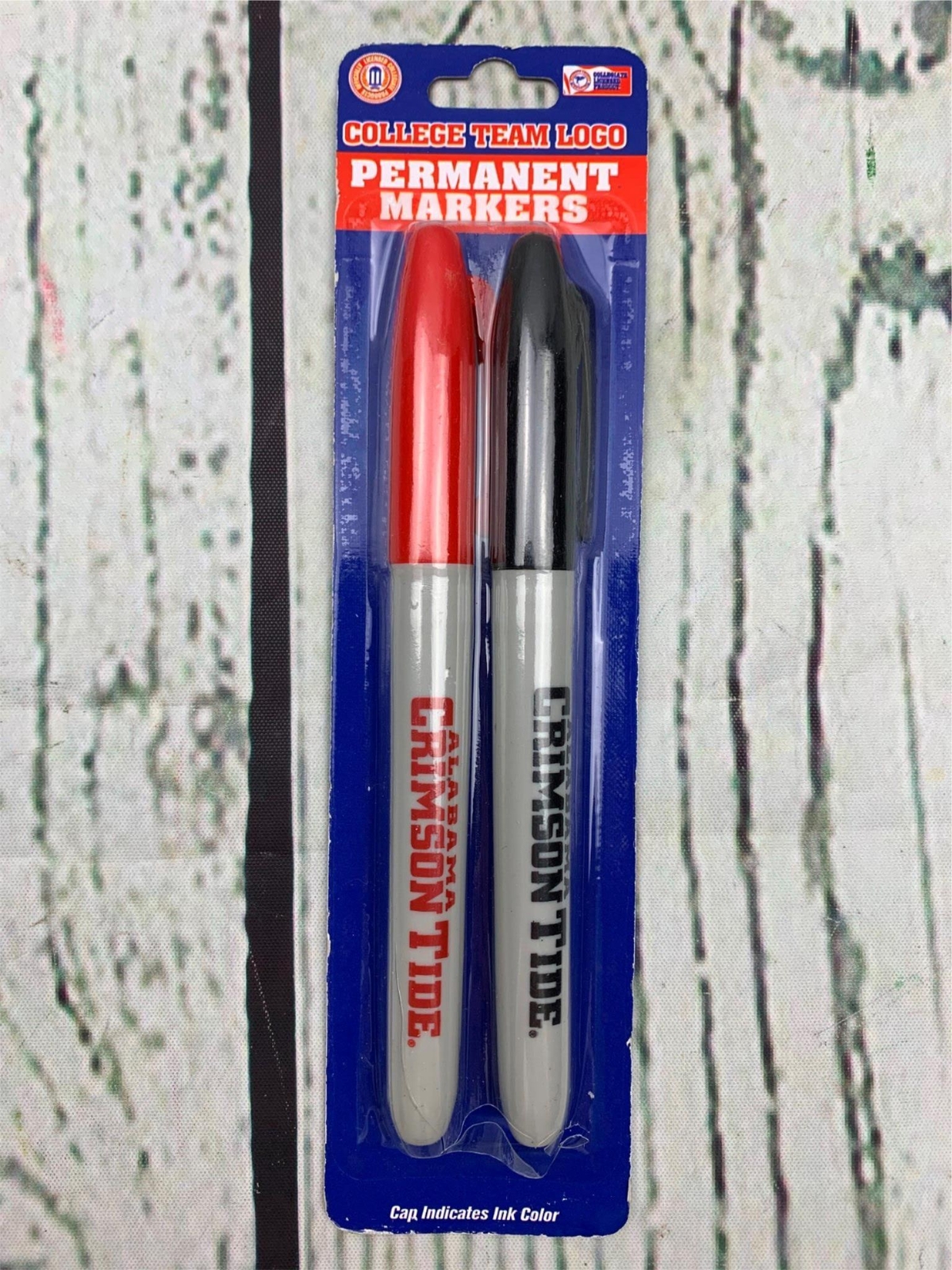 Crimson Tide Marker 2 Pack Red Black One Size