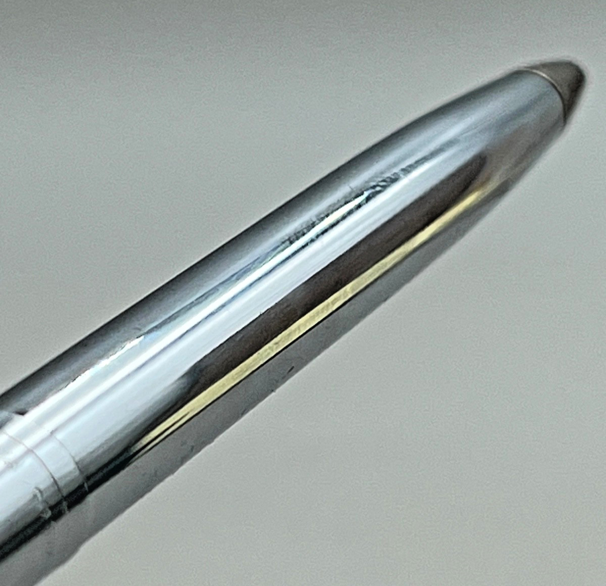 Paper Mate Double Heart Profile Slim Polished Chrome, Blue Ink, Works – Mexico