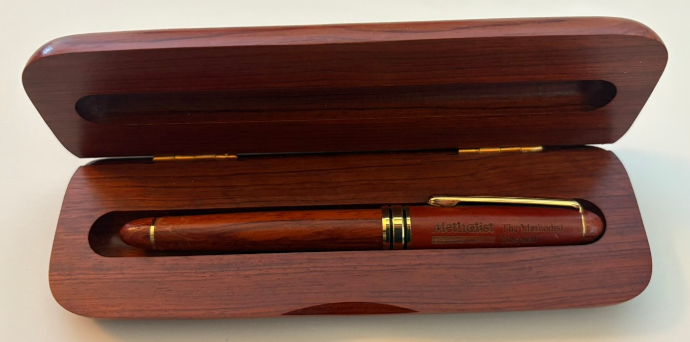 The Methodist Hospital Pen & Case Hauser Germany Open Ceramic 777 F (No Ink)