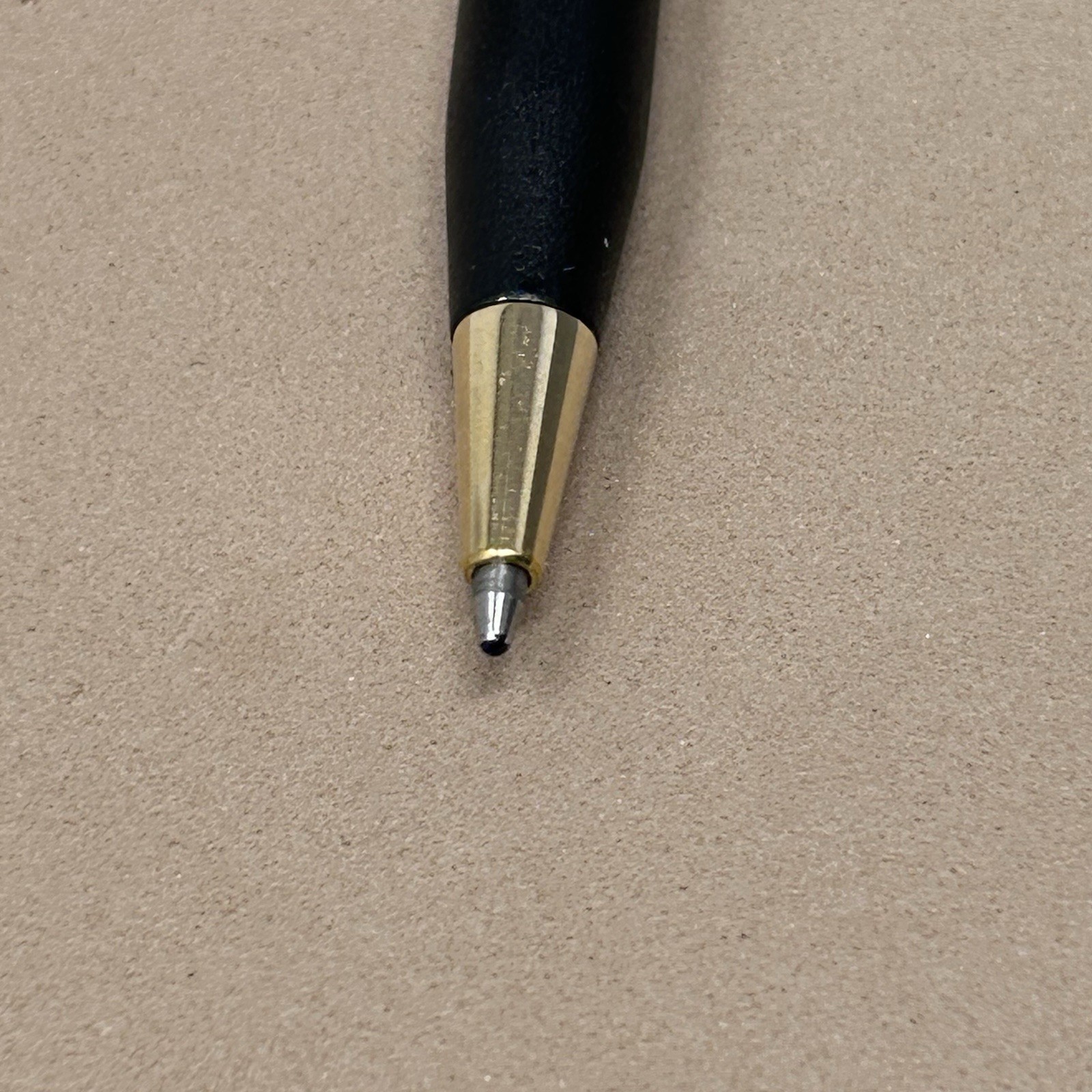 Vintage Cross Classic Century Ballpoint Pen Ladies Matte Black & Gold Trim, USA