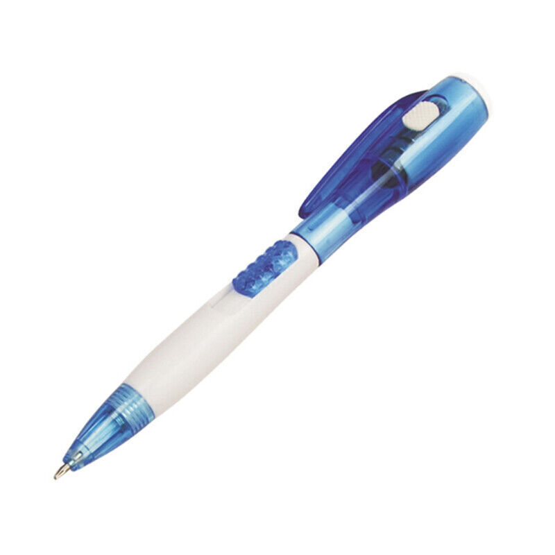 1pc Multifunctional Ballpoint Ball Point Pen With LED Flashlight Light NEW