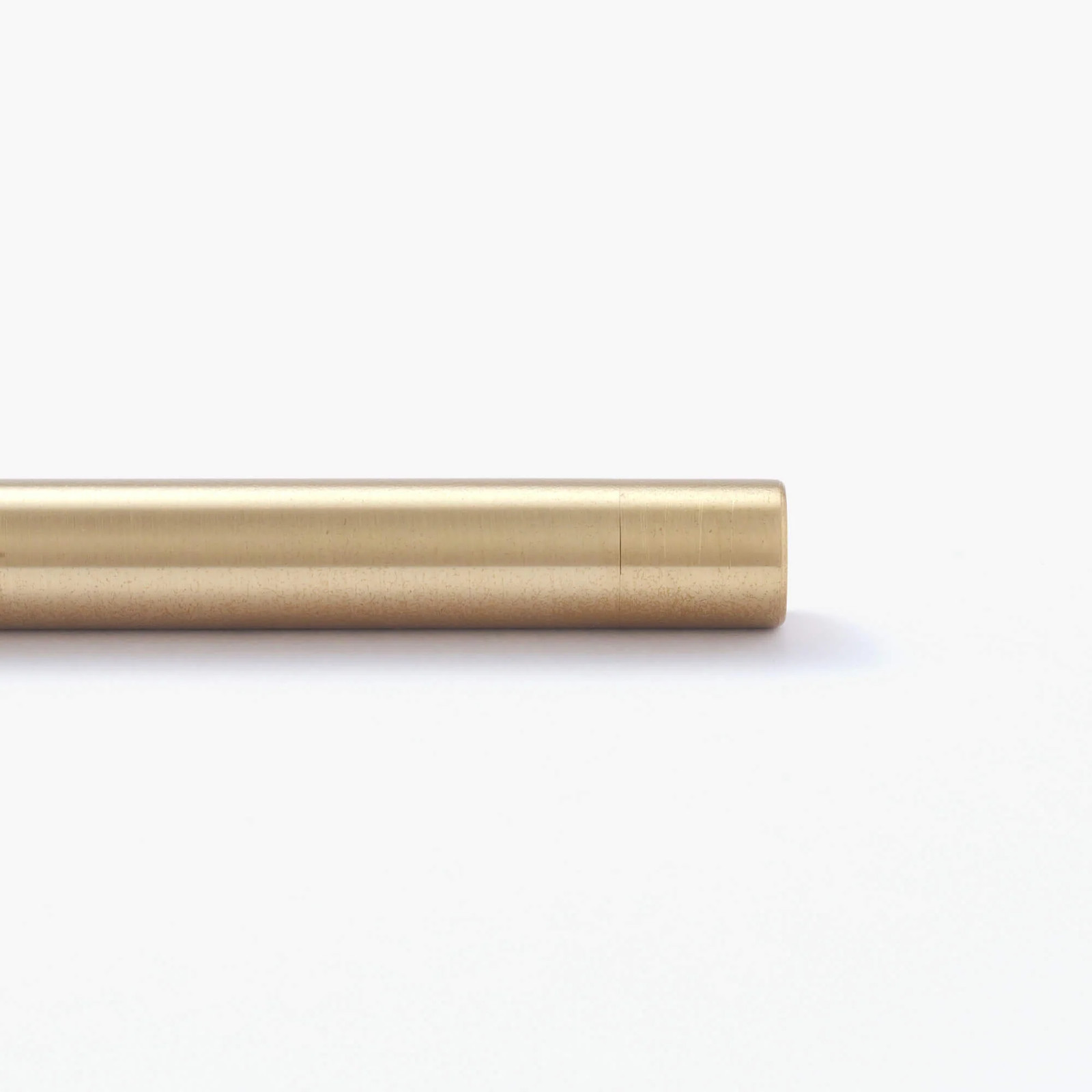 Kakimori Tz-1 B9 Brass Cap Ballpoint Pen 0.7mm Black Ink Japan