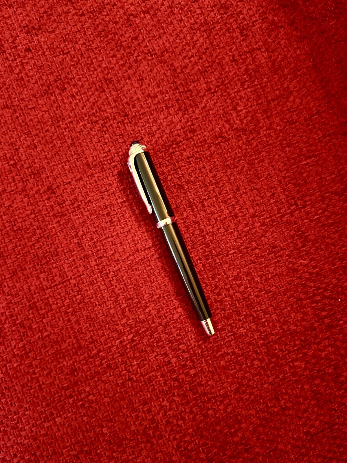 Cartier Palladium-Finish Rollerball Pen – New in Box | Luxury Advertising Gift