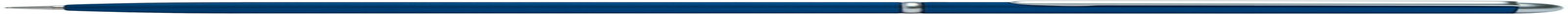 Mini Twist Ballpoint Pen Blue with Metal Clip │ Standard Pen Refill │ Small Pens