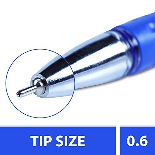 Cello Technotip Ball Pen Set | Pack of 10 | Blue Ball Pens/Lightweight Ball Pens