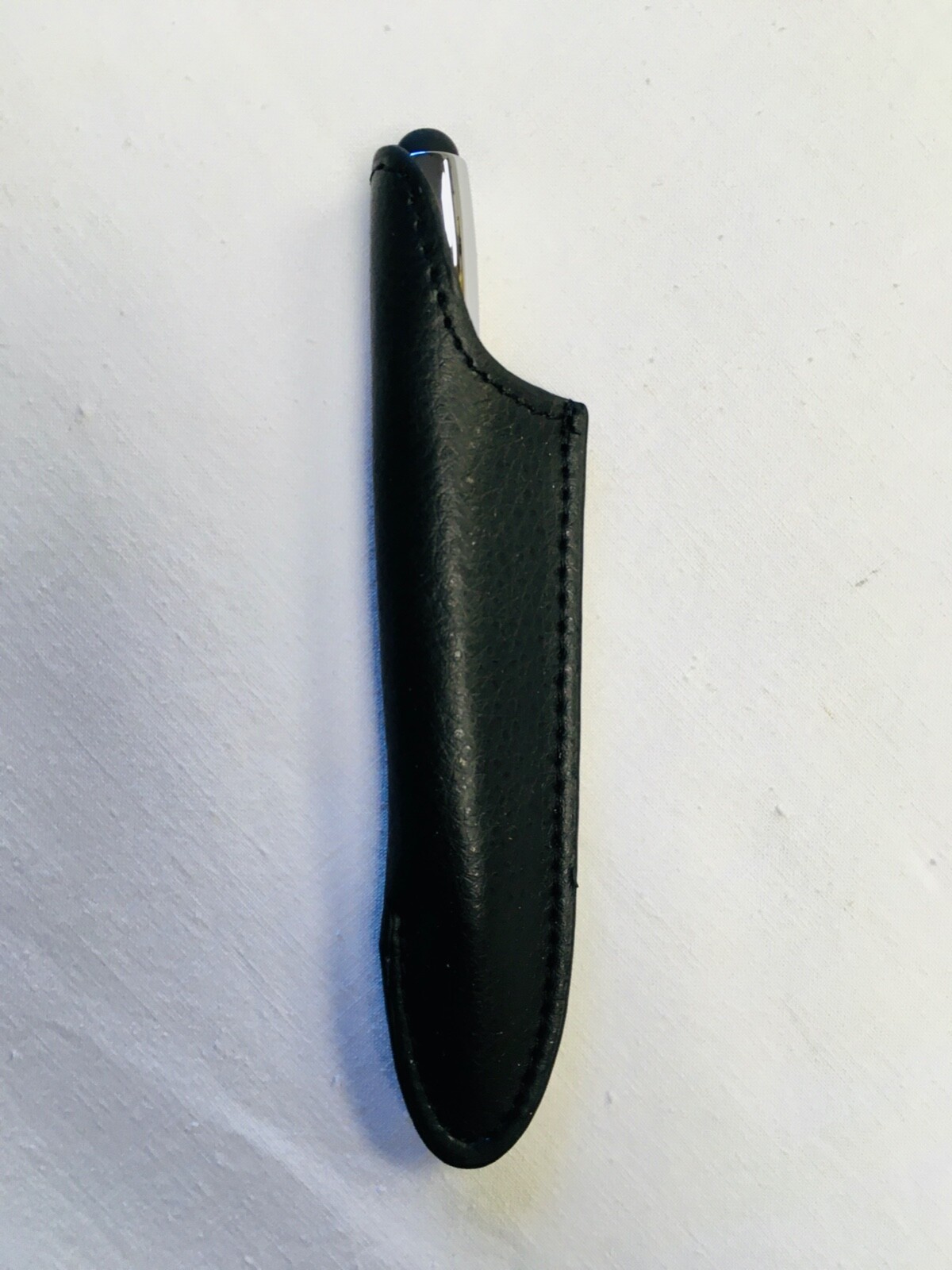 Monteverde M1 Carbon Fiber Stylus Pen Black Chrome Trim NEW in Box