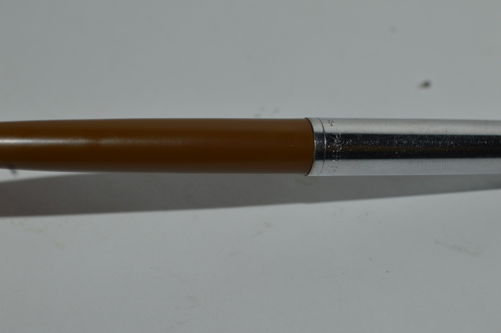 PAPER MATE Profile #2 Regular Grip Ballpoint Pen Brown Barrel Made In USA 1990s