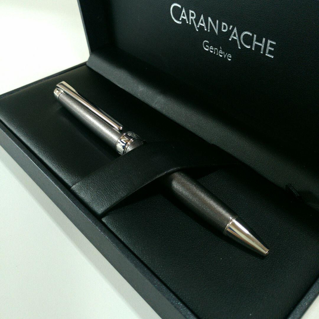 PATEK PHILIPPE Novelty Caran d’Ache Leman Matte Gray Ballpoint Pen w/Box Limited