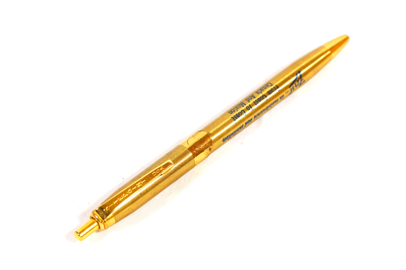 Vintage ZEP Manufacturing Co Ritepoint Advertising Ballpoint Pen