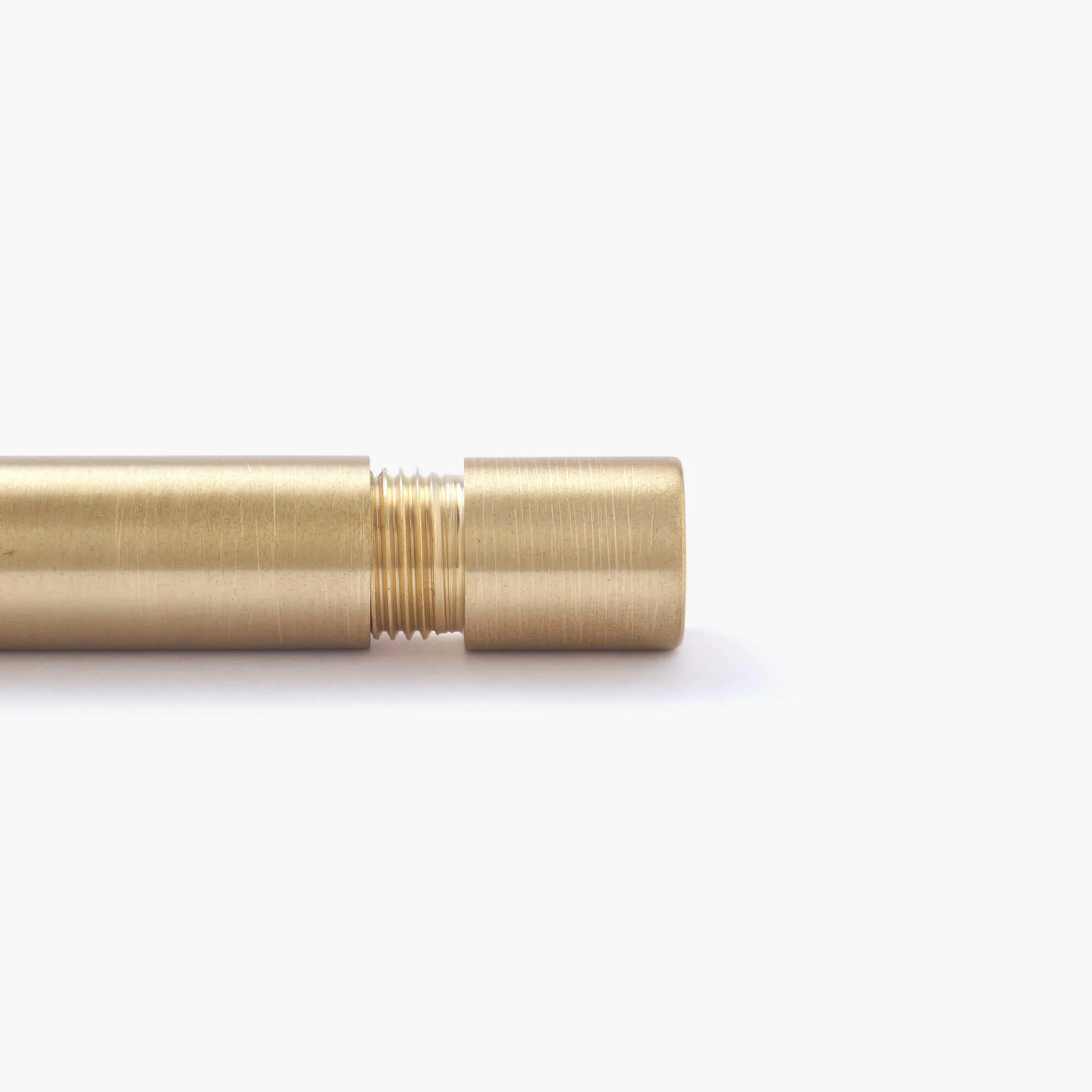 Kakimori Tz-1 B12 Brass Cap Ballpoint Pen 0.7mm Black Ink Japan