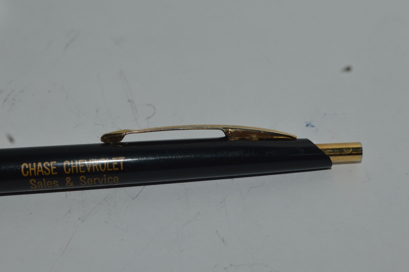 RITEPOINT Ballpoint Pen CHASE CHEVROLET Mandan ND USA Circa 1970’s
