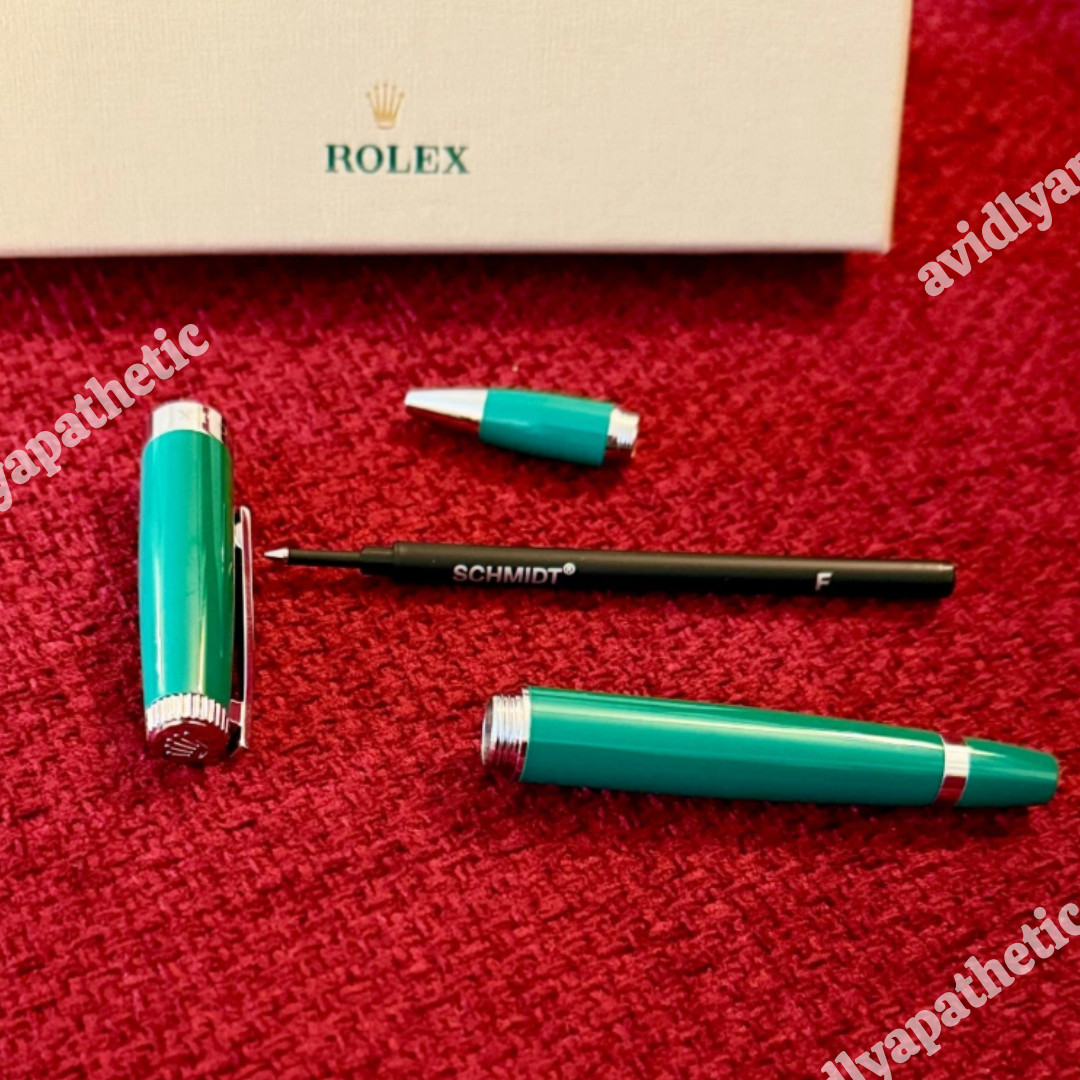 HOT Rolex Emerald Executive Green Rollerball Pen AD VIP Gift – New in Box