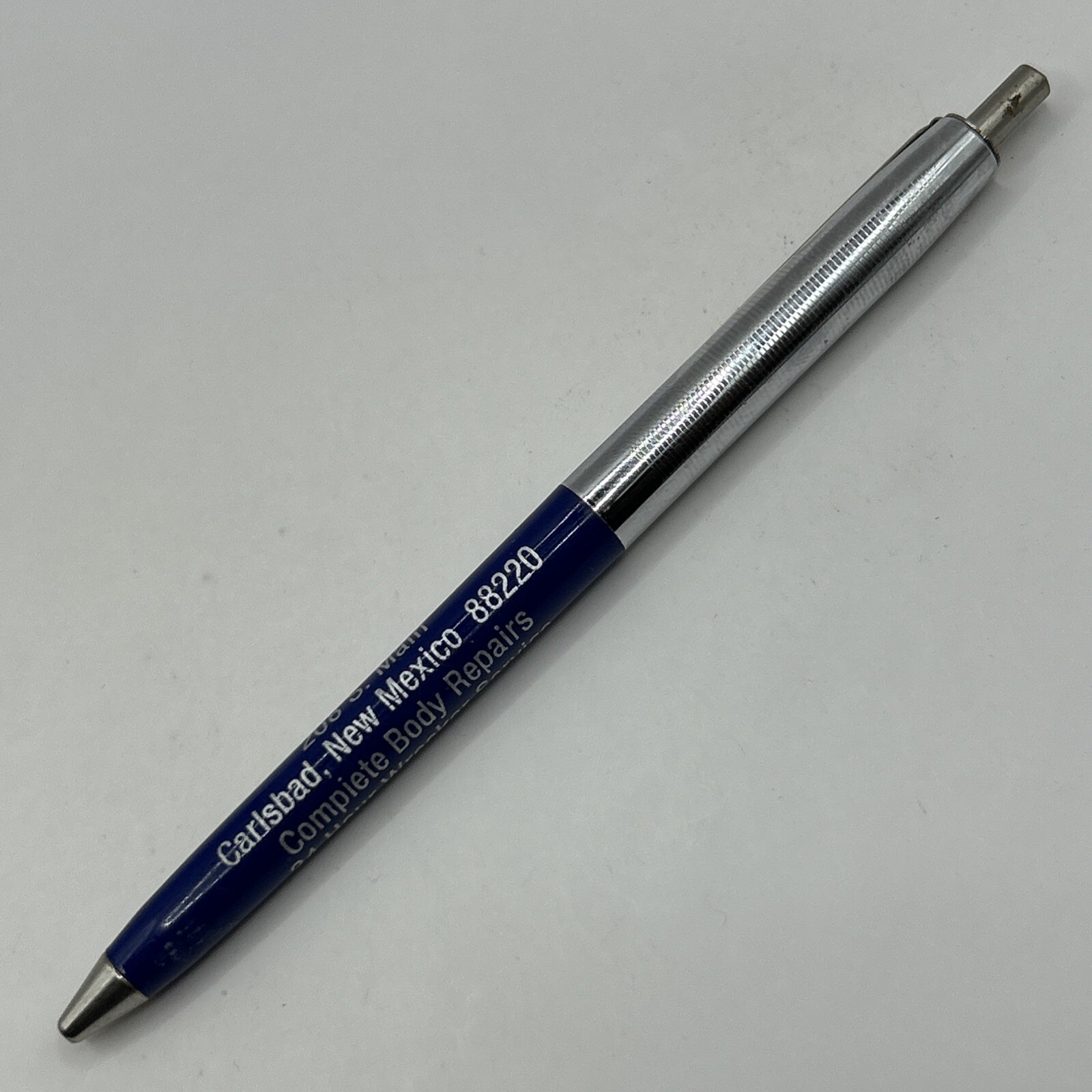 VTG Ballpoint Pen CARLSBAD BODY WORKS New Mexico
