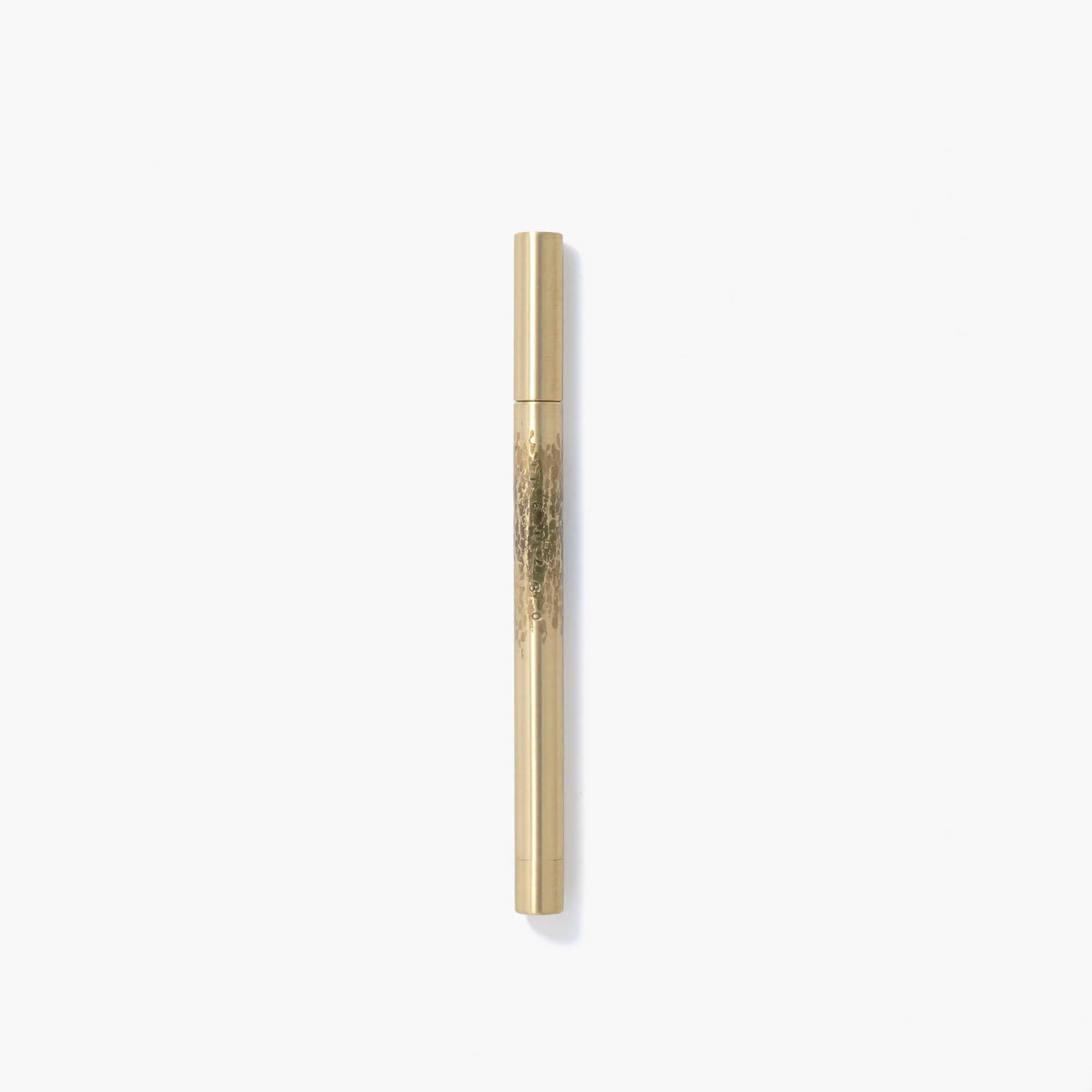 Kakimori Tz-1 B9 Brass Cap Ballpoint Pen 0.7mm Black Ink Japan