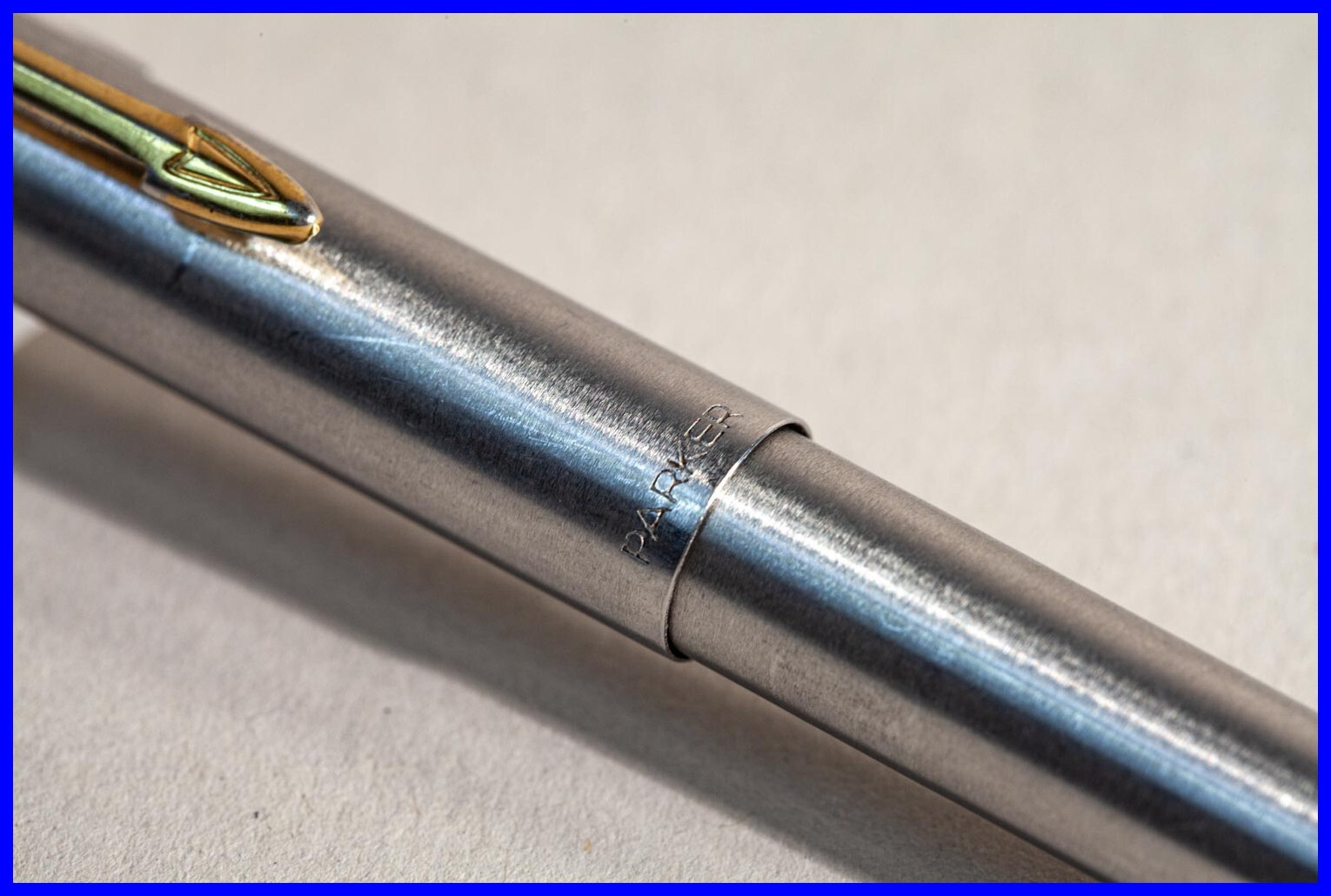 1970/80s Parker Stainless Steel 4 Colors Print Ballpoint Pen – Germany