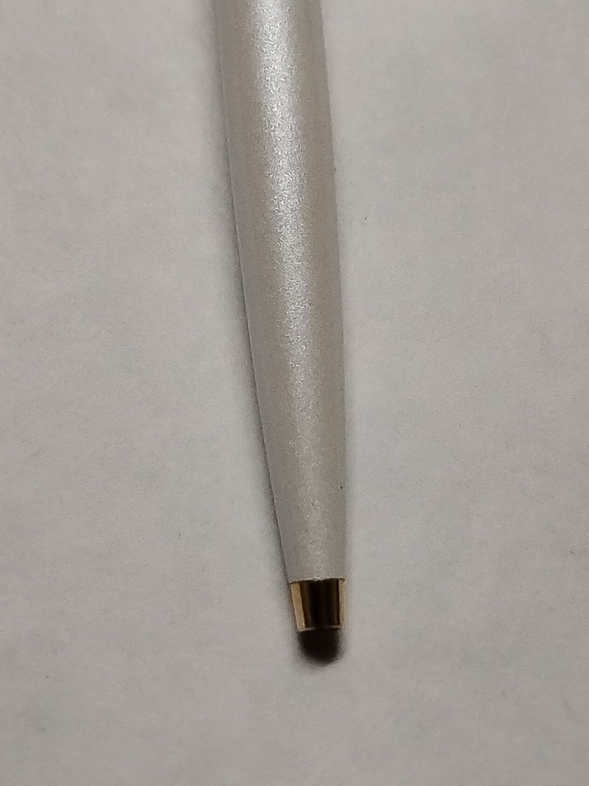 Vintage Elysee Ballpoint Pen Pearl-white-BASF Logo Made in Germany #87