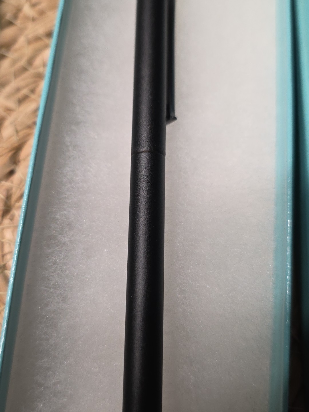 Tiffany & Co. Pen T Clip Black Enamel Sterling Silver 925 Clip Replace Ink NIB