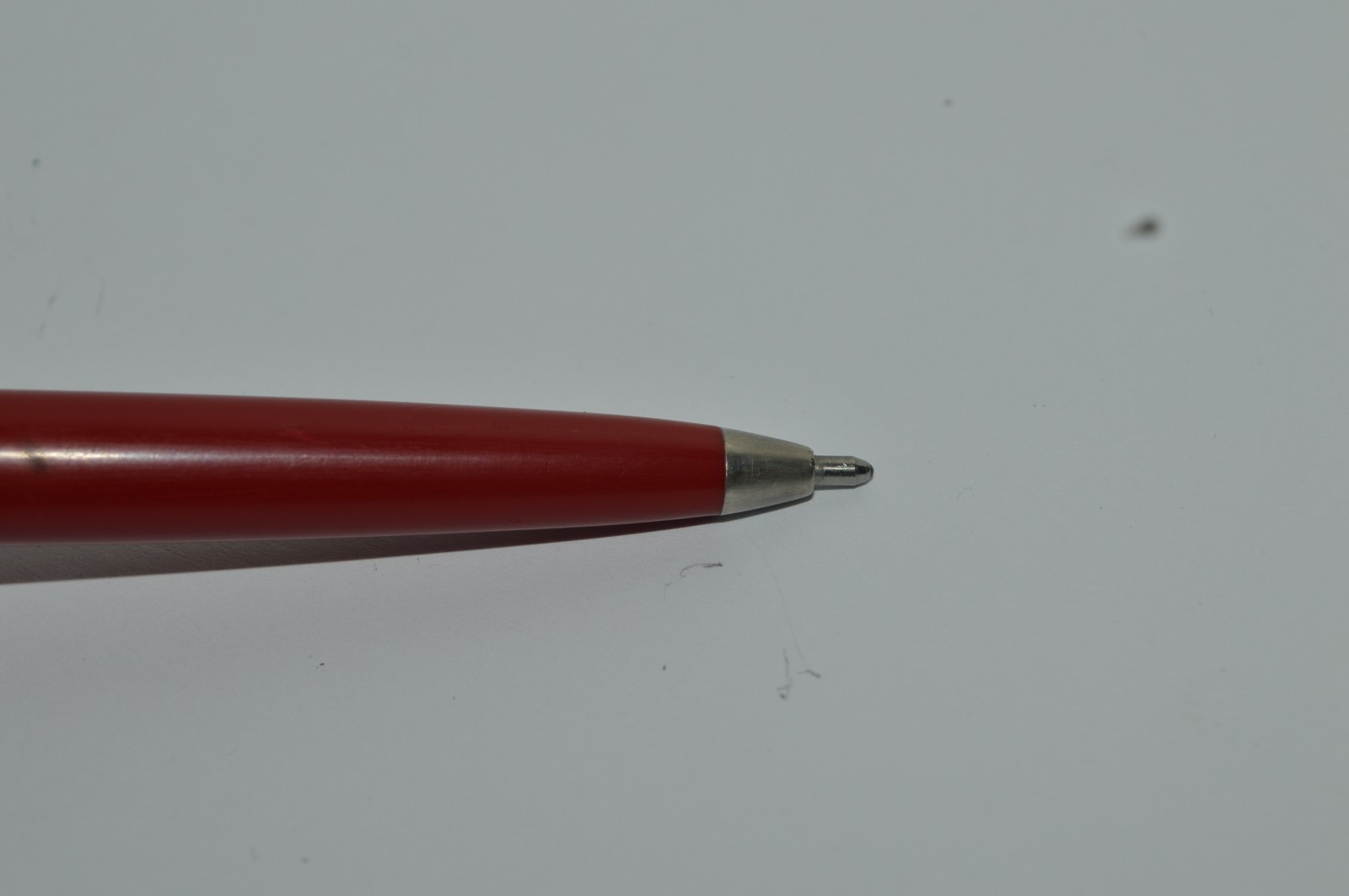 Paper Mate PROFILE #2 REGULAR Grip Ballpoint Pen Red Barrel Made In USA 1980s