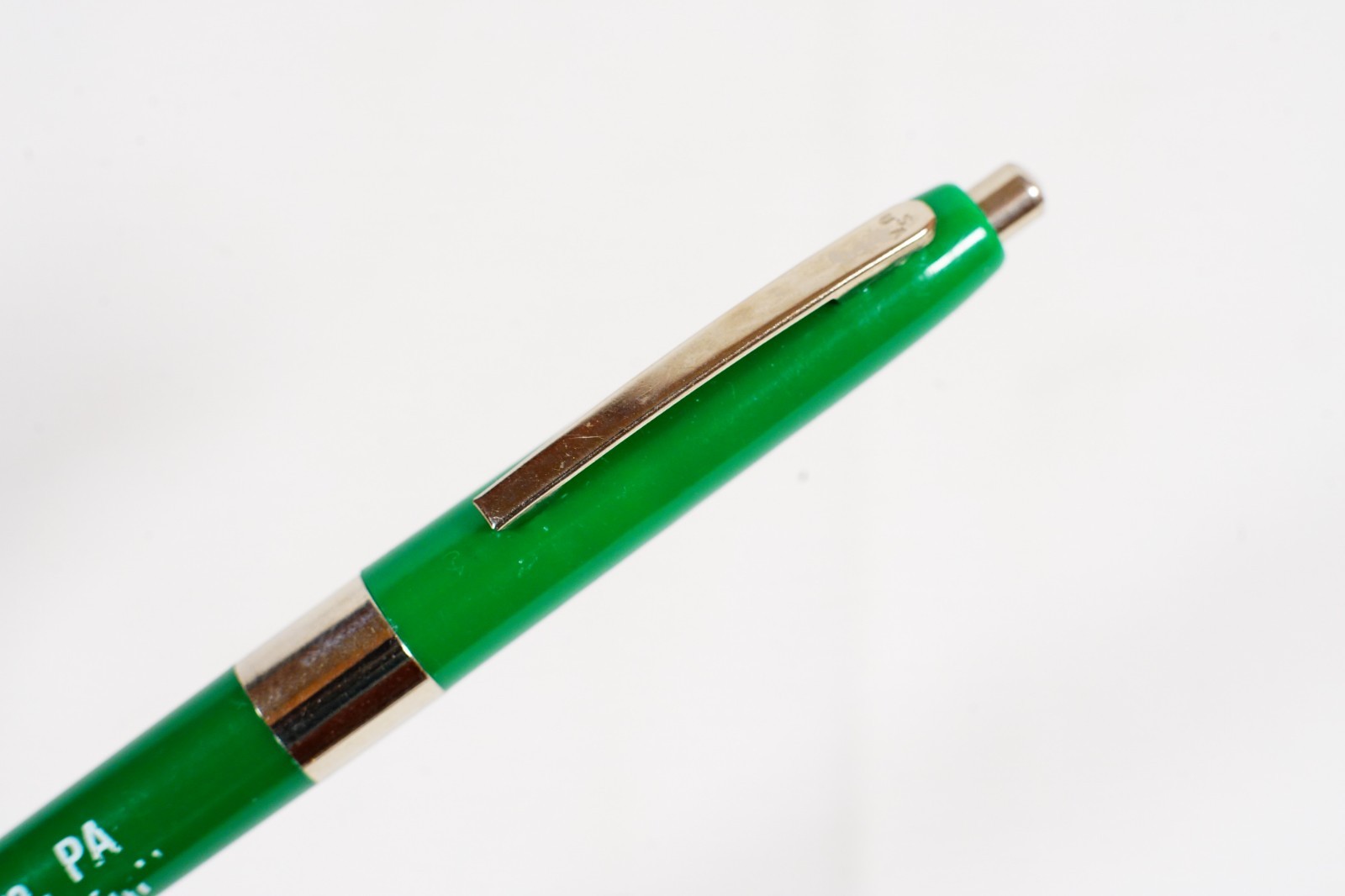 Vintage Eagles Mere Merely Beautiful PA Advertising Ballpoint Pen Green