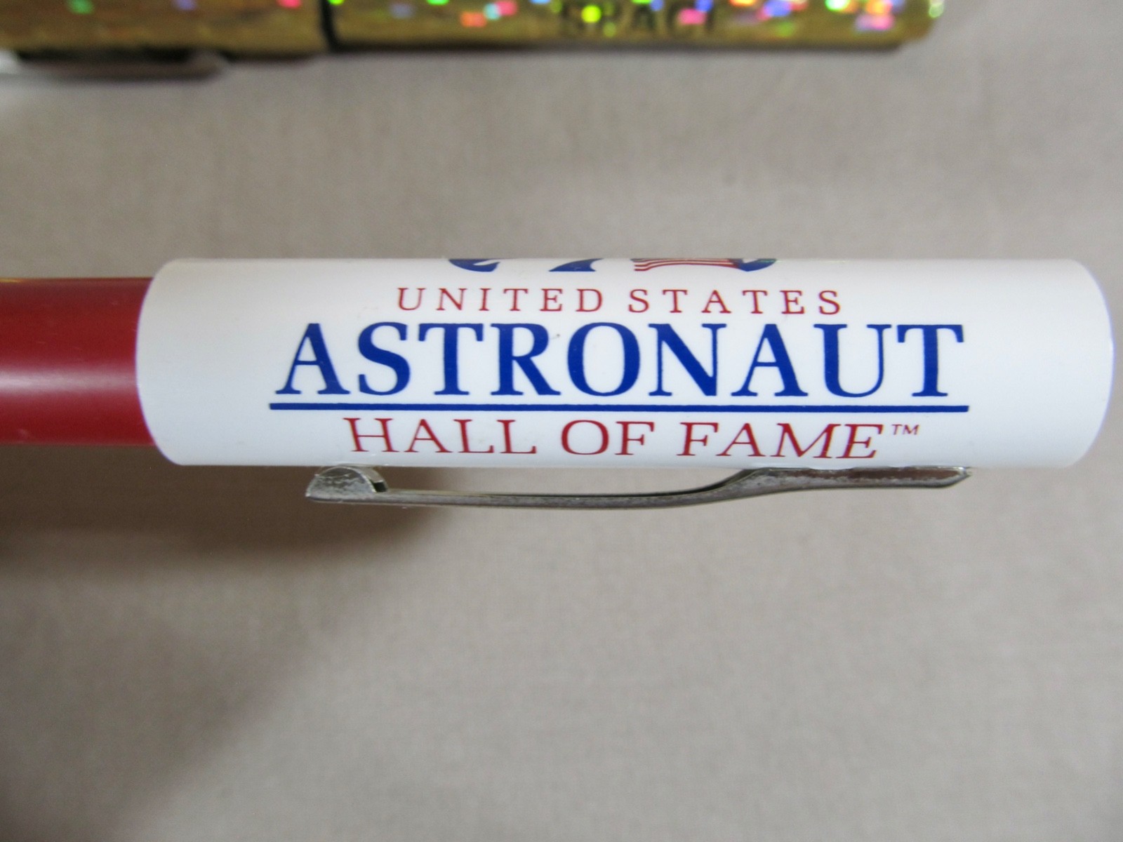 Lot of 2 Vintage Ink Pens: US Space Camp & United States Astronaut Hall of Fame