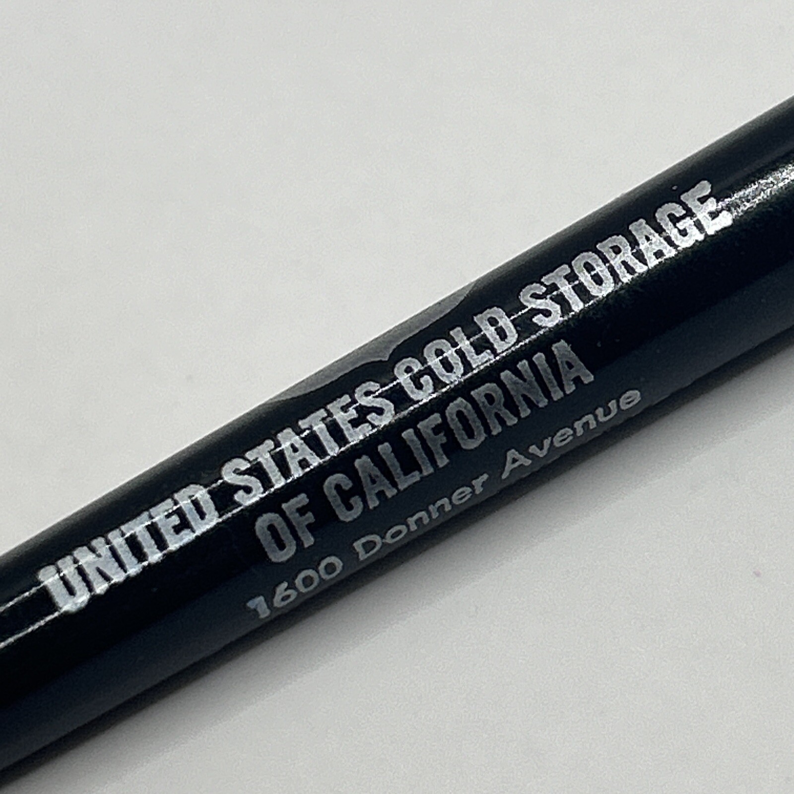 VTG c1960s Ballpoint Pen UNITED STATES COLD STORAGE OF CALIFORNIA San Francisco