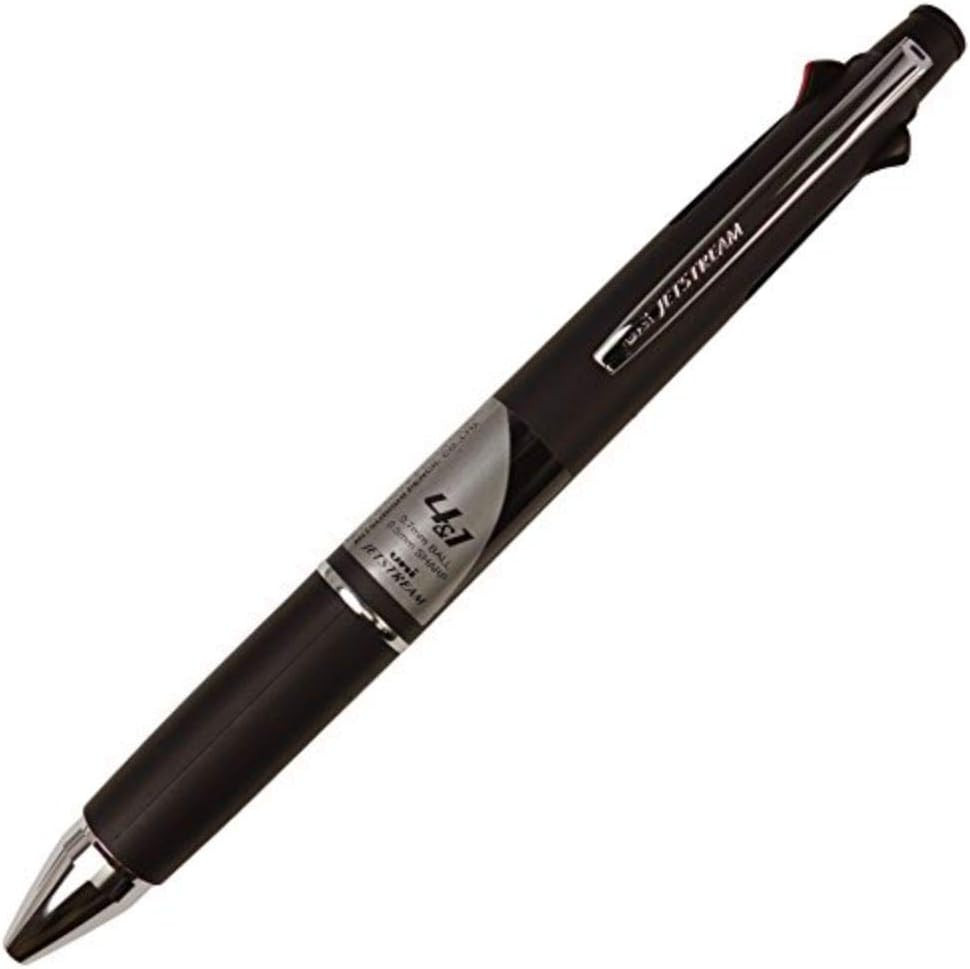 Uni JETSTREAM 4&1 Red, Green, Blue, and Black 0.7Mm Ballpoint Multi Pen and 0.5M