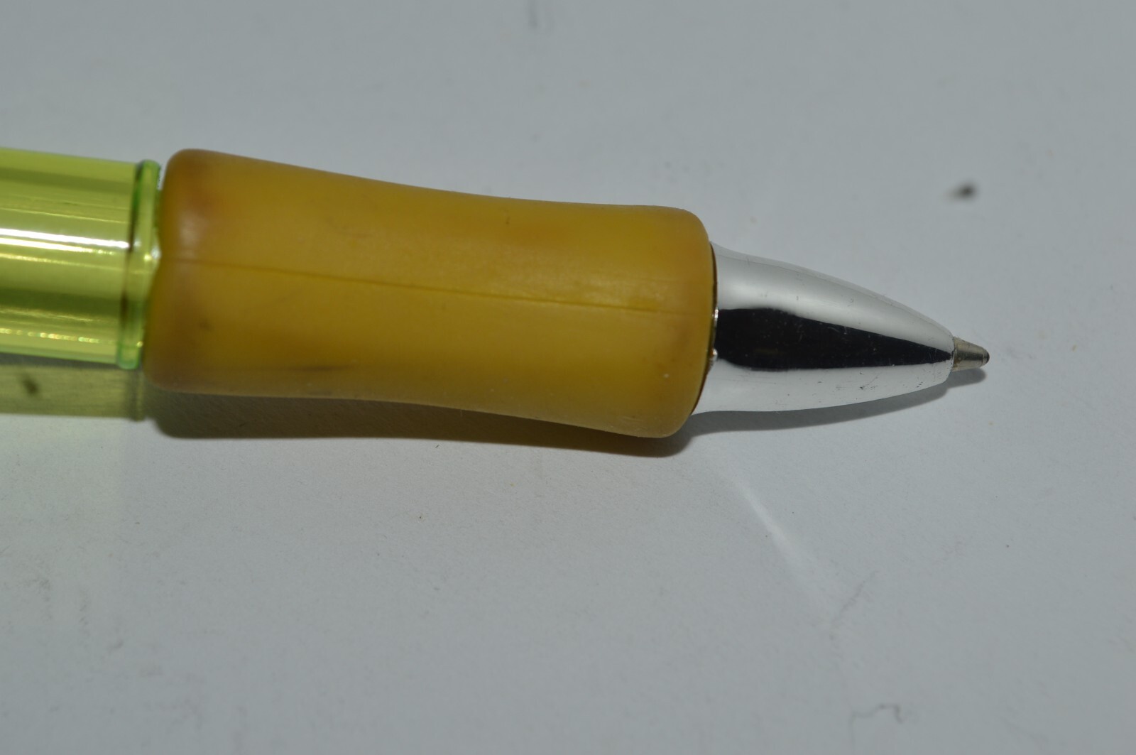 EPSON Promotional Ballpoint Pen Ergonomic Grip Lt Green Translucent Tested