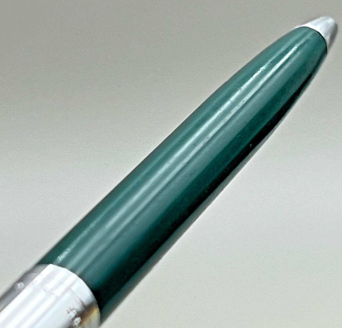 Paper Mate Double Heart Profile Slim Green/Chrome, Blue Ink, Works – Mexico
