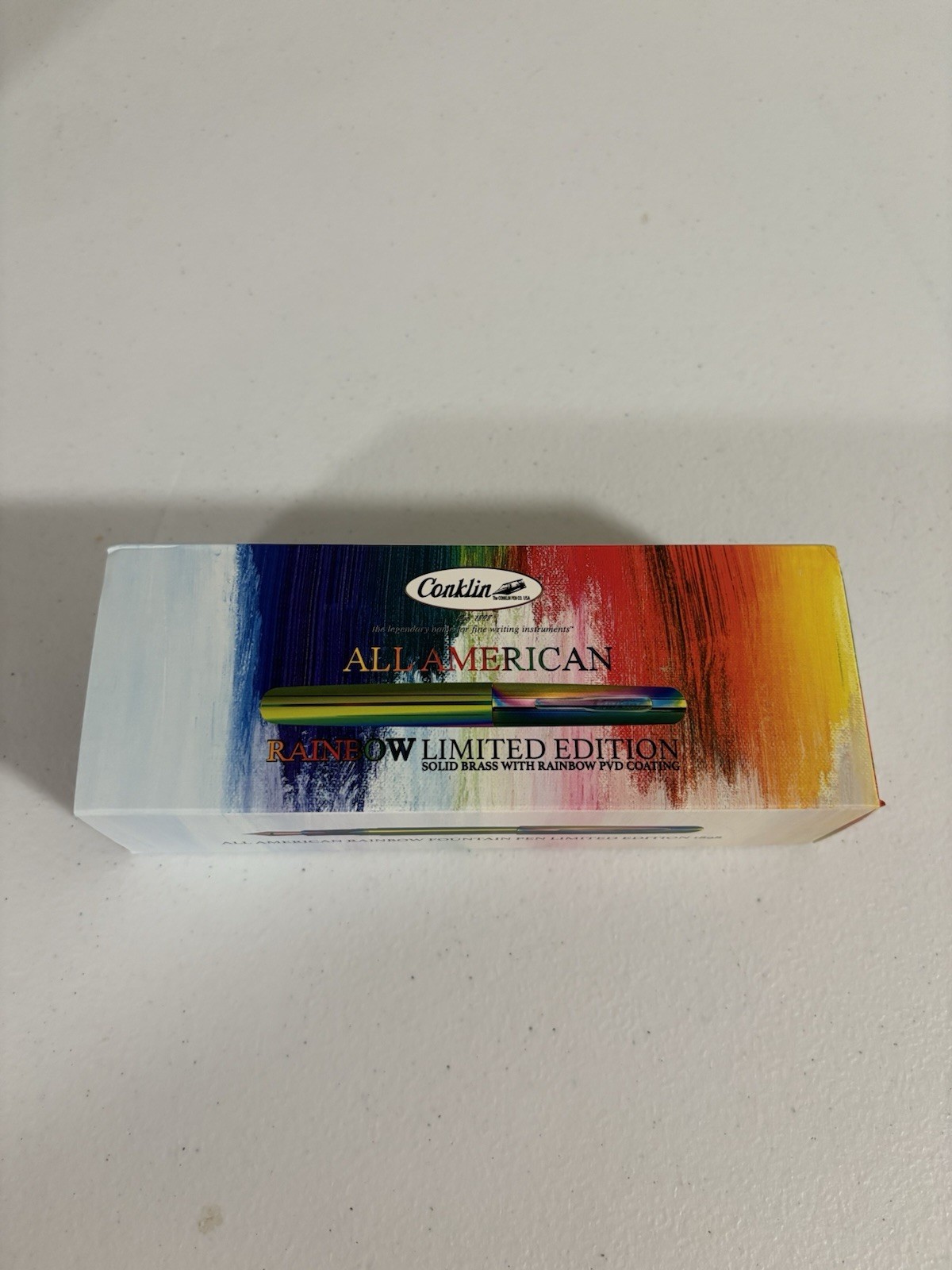 Conklin Limited Edition Rainbow Rollerball Pen / New Box