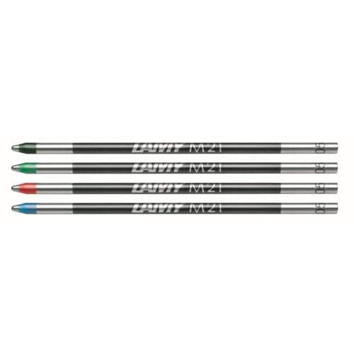 LAMY Multi-Function Pen Multicolor Refills: Black Blue Green and Red (LM21BK BL