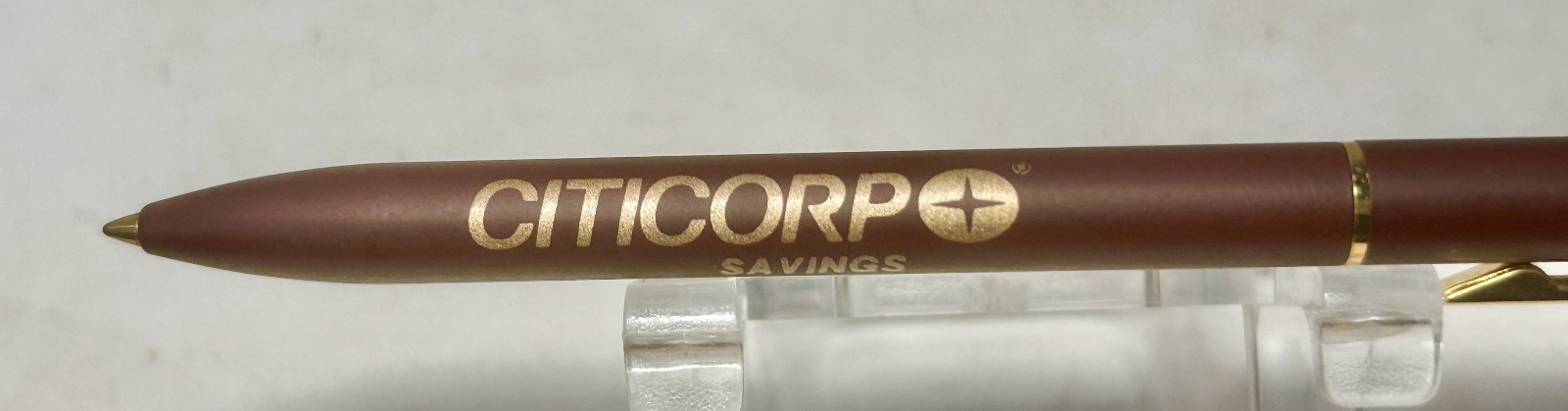 1987 Ritepoint CHROMATIC STANDARD 2-Color Salesman Sample CR-805 Advertising Pen