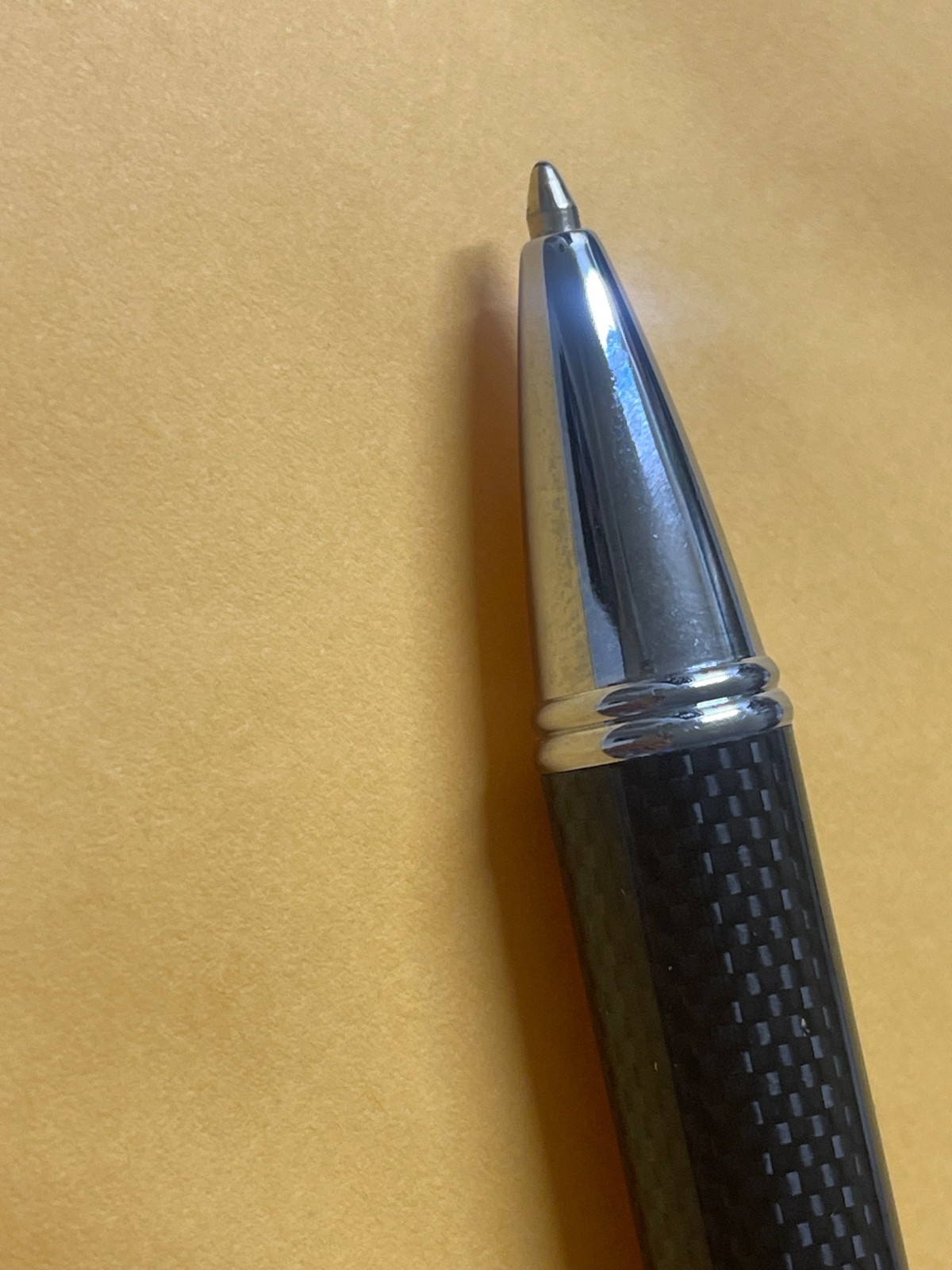 Bettoni Collection Rollerball Pen Carbon Lacquer – Branded ‘Microsoft Auto’