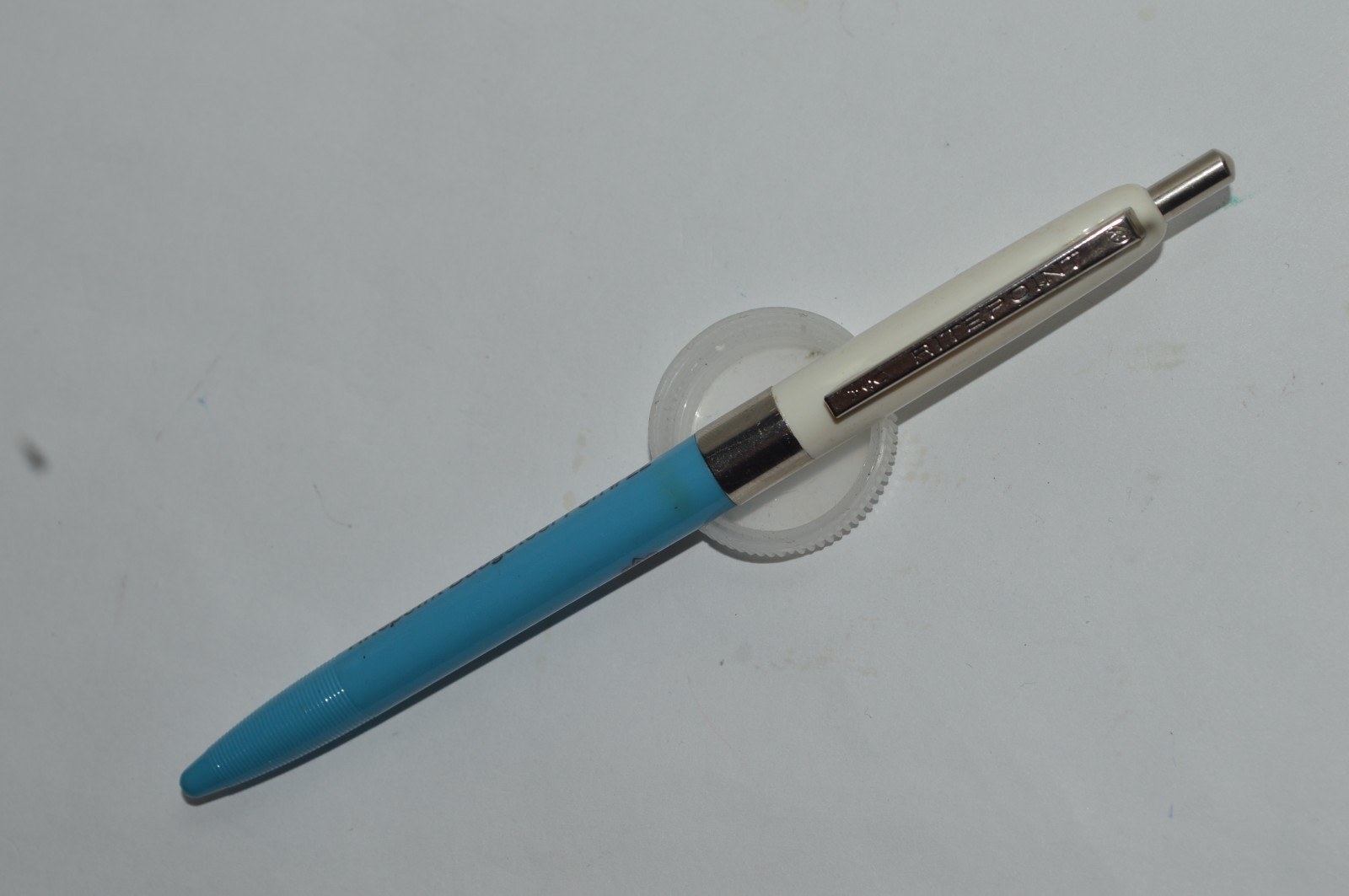RITEPOINT Budgeteer #22 Ballpoint Pen Salesman’s Sample Made in USA Circa 1970’s