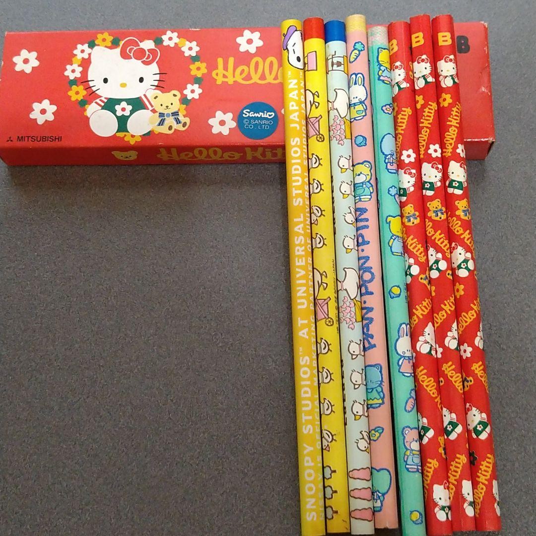 Retro Showa Pencils Sanrio Random 8 #aee16b