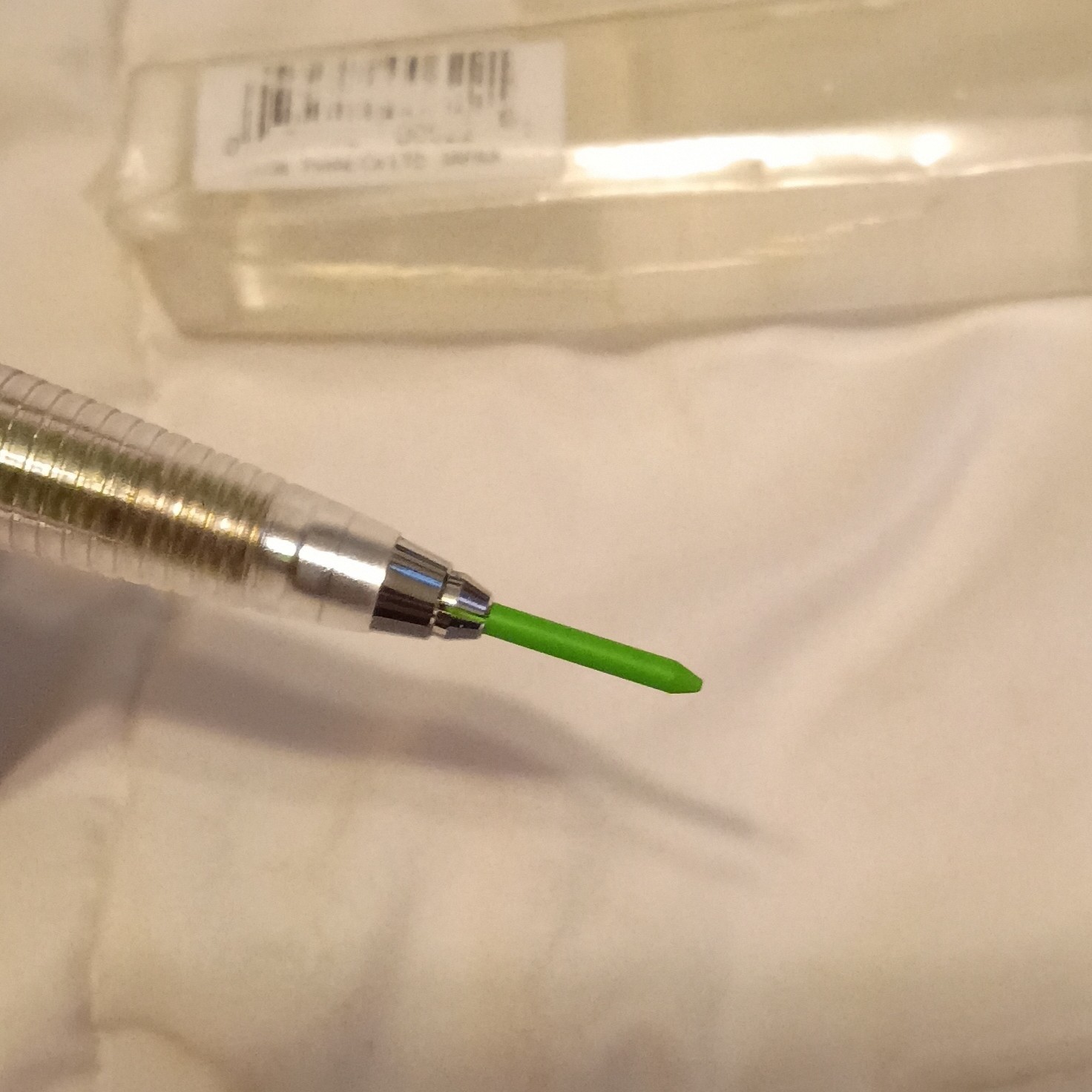 Pentel Plastic Multicolor Retractable Ballpoint Pen w/ Multicolor Ink & Case